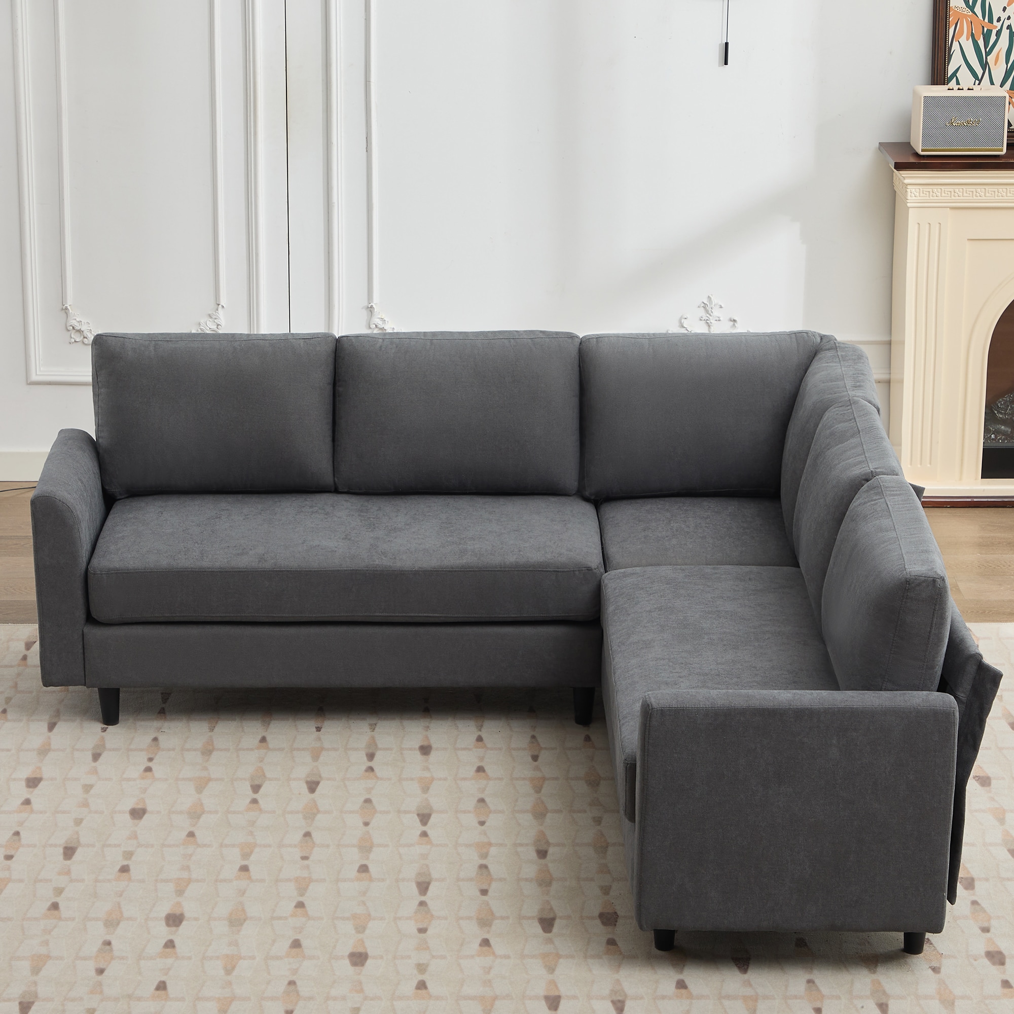 JEAREY 42YSG-GY Sofas-Loveseats - View #4