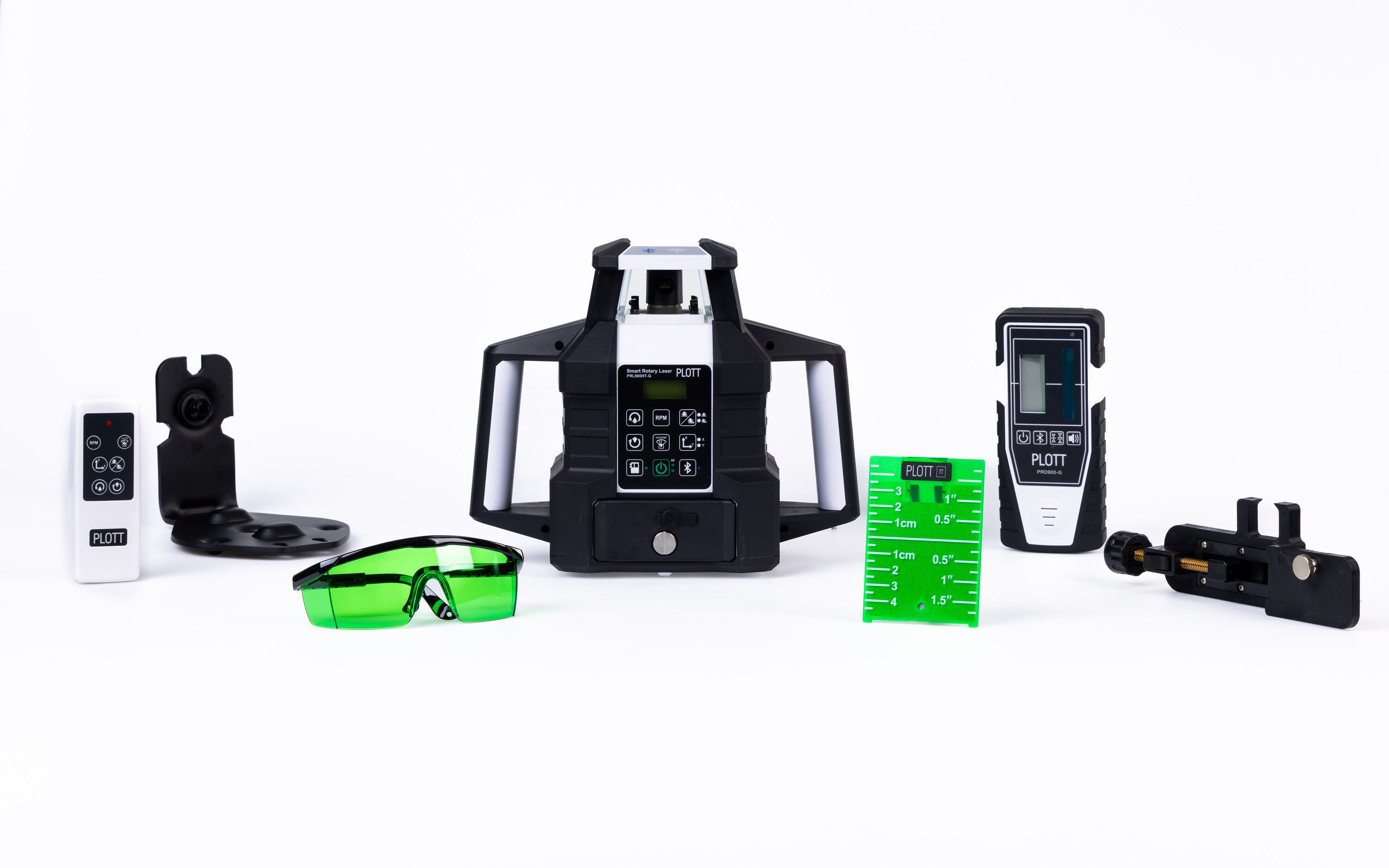 Plott 2000-ft Green 360-Degree Self-Leveling Rotary Laser Level