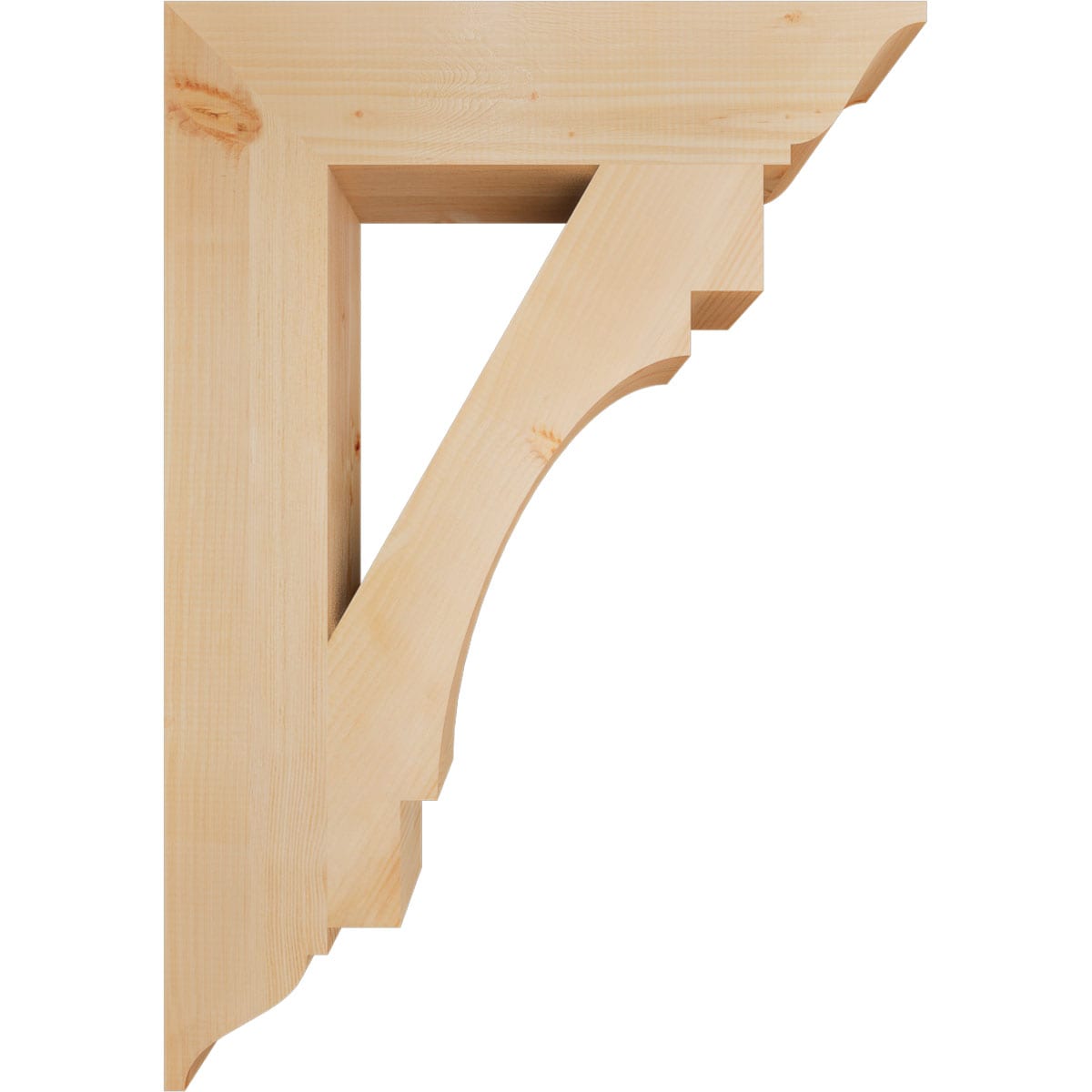 Ekena Millwork BKT06X28X40MRC01SDF Exterior-Brackets-Braces - View #3