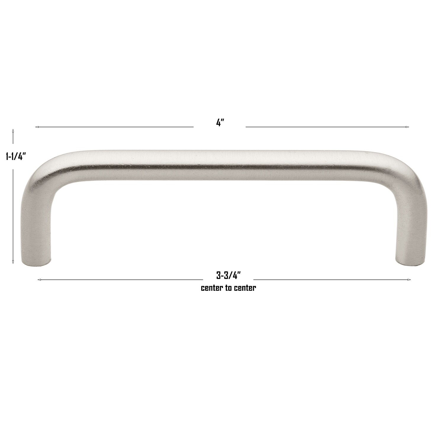 GlideRite Hardware 5103-SS-5 Cabinet-Pulls - View #3