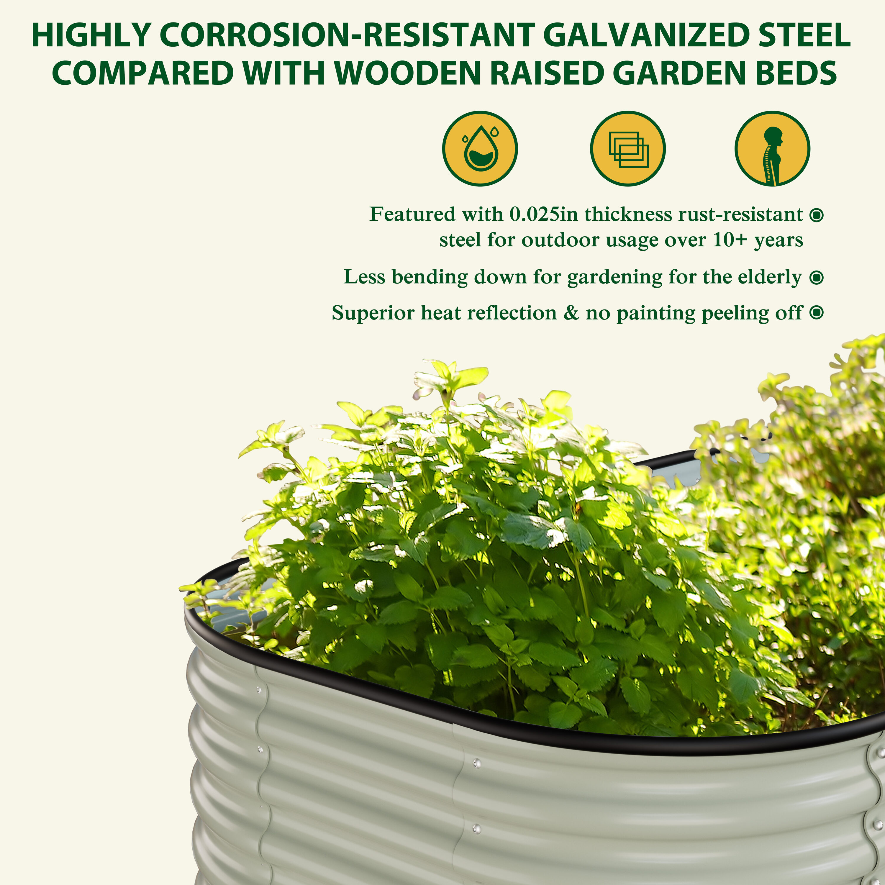 VEIKOUS PG0102-82-02CW Raised-Garden-Beds - View #6