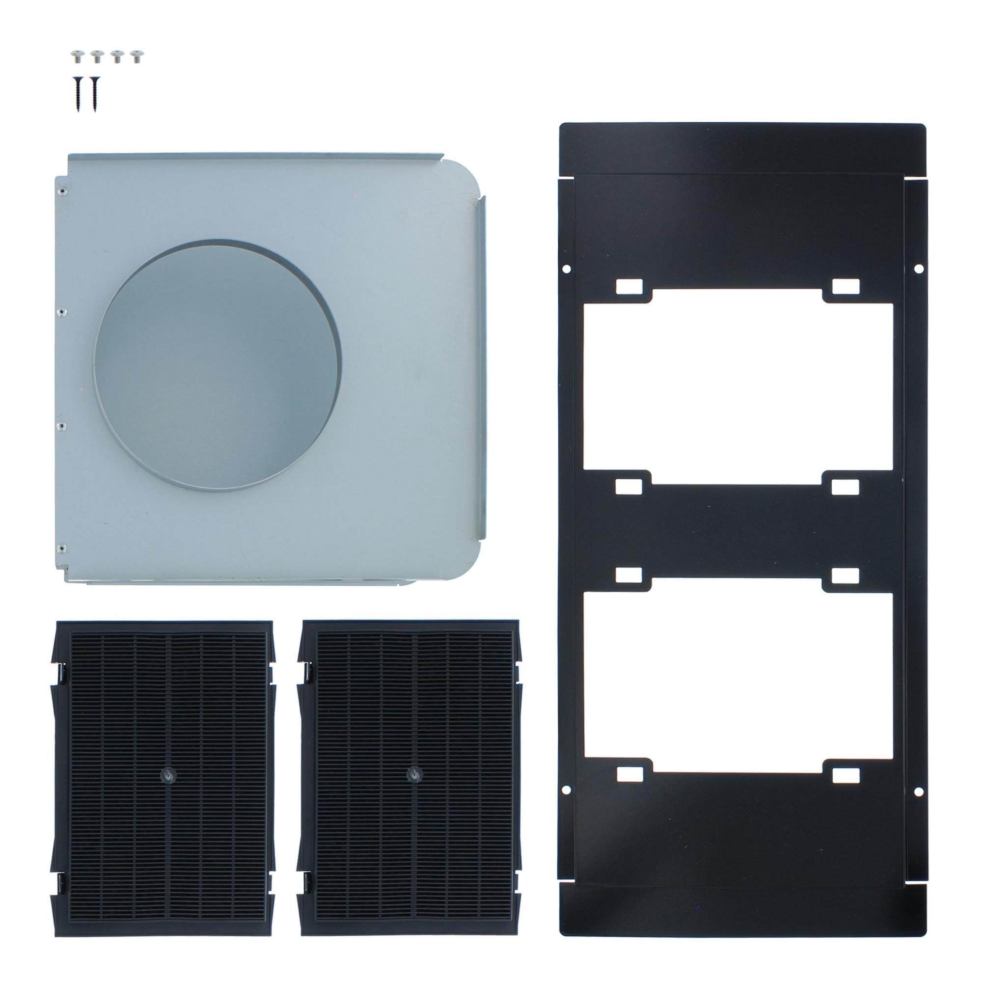 Zephyr ZRC-00RV Duct-Free Wall-Mounted range hood Recirculation kit Black
