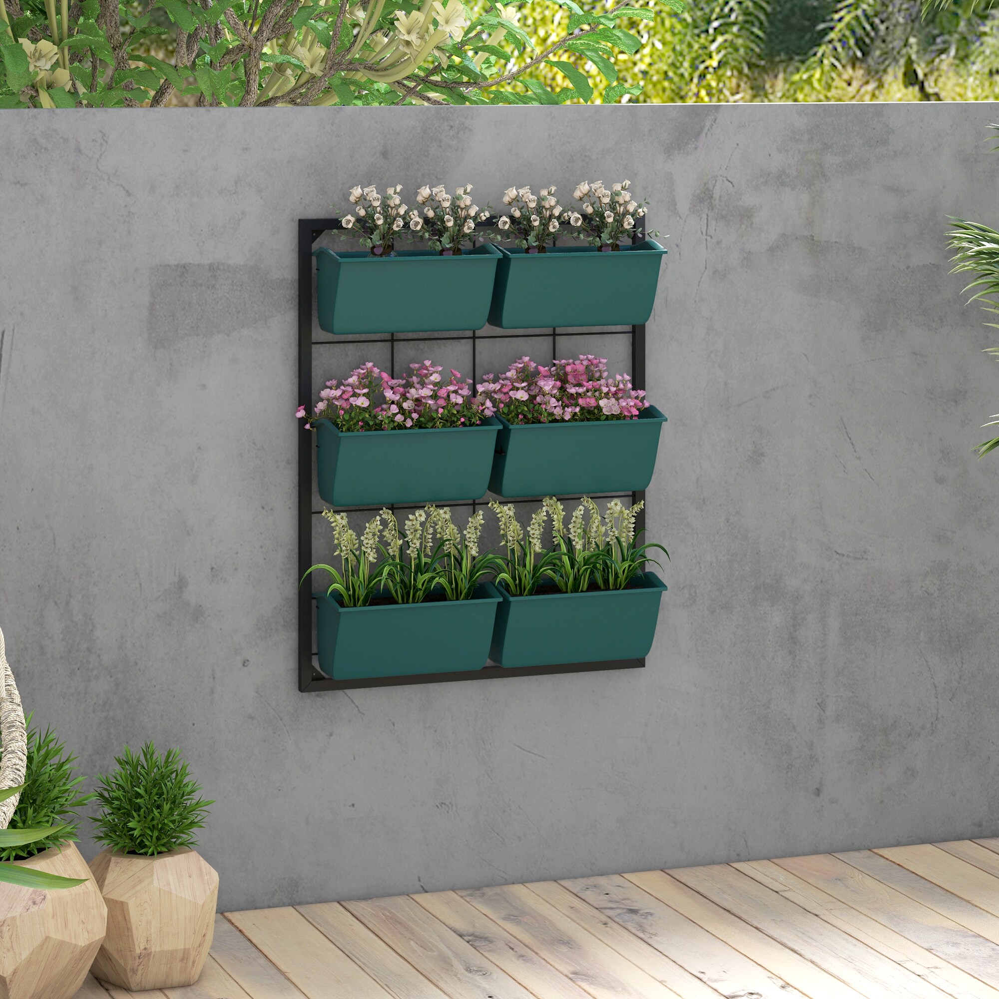 AHIOU HOME ZAAHG-P174504GB Raised-Garden-Beds - View #3