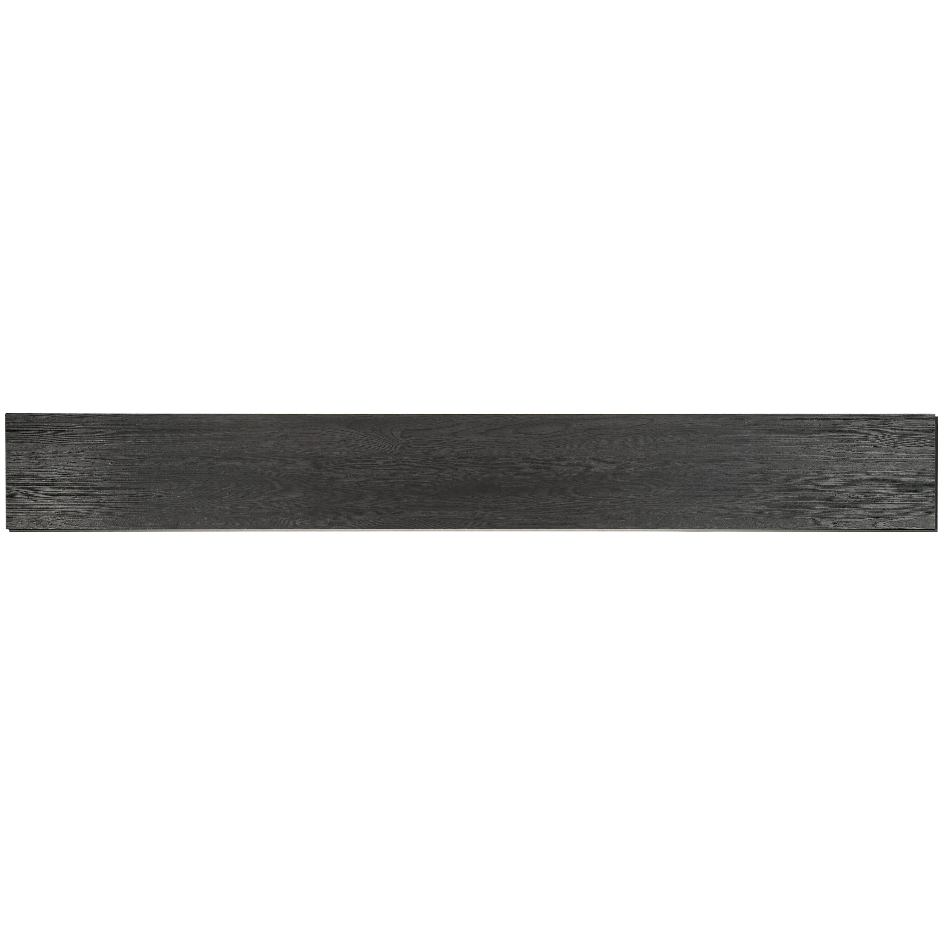 Artmore Tile EXT3RD108326 (Sample) Mayfair XL Night Black Wood look 28-mil Water Resistant Interlocking Luxury Vinyl Plank
