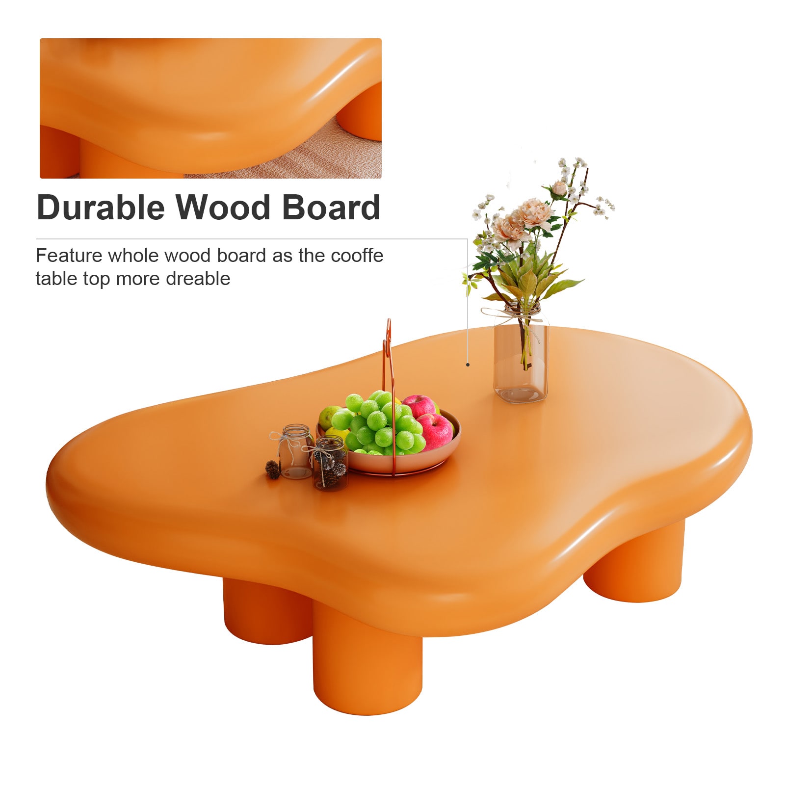 Oizaye DB-CT-3302ORANGE Coffee-Tables - View #5