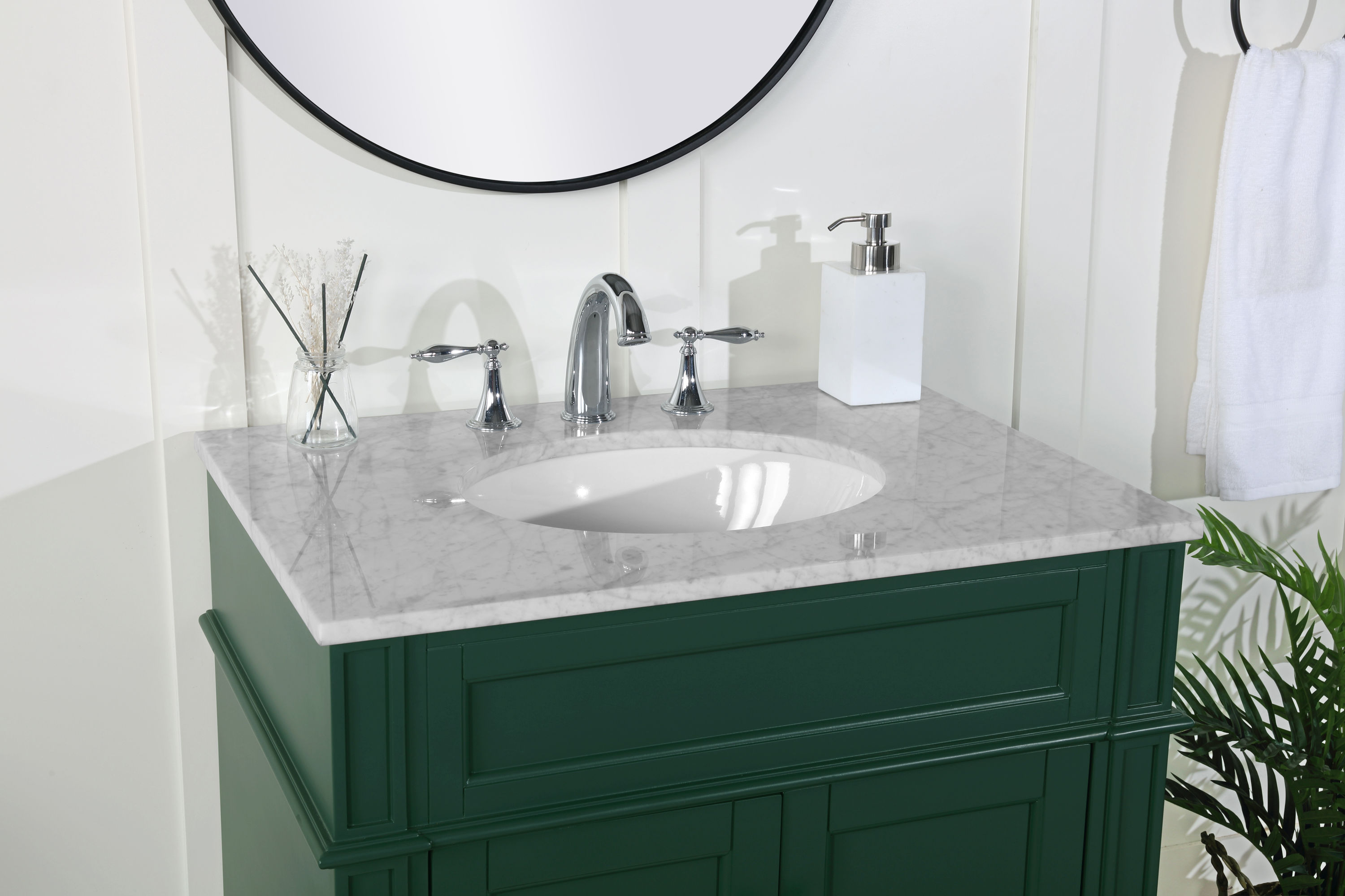 Elegant Decor HF37590GN Bath-Vanity-Combo - View #6