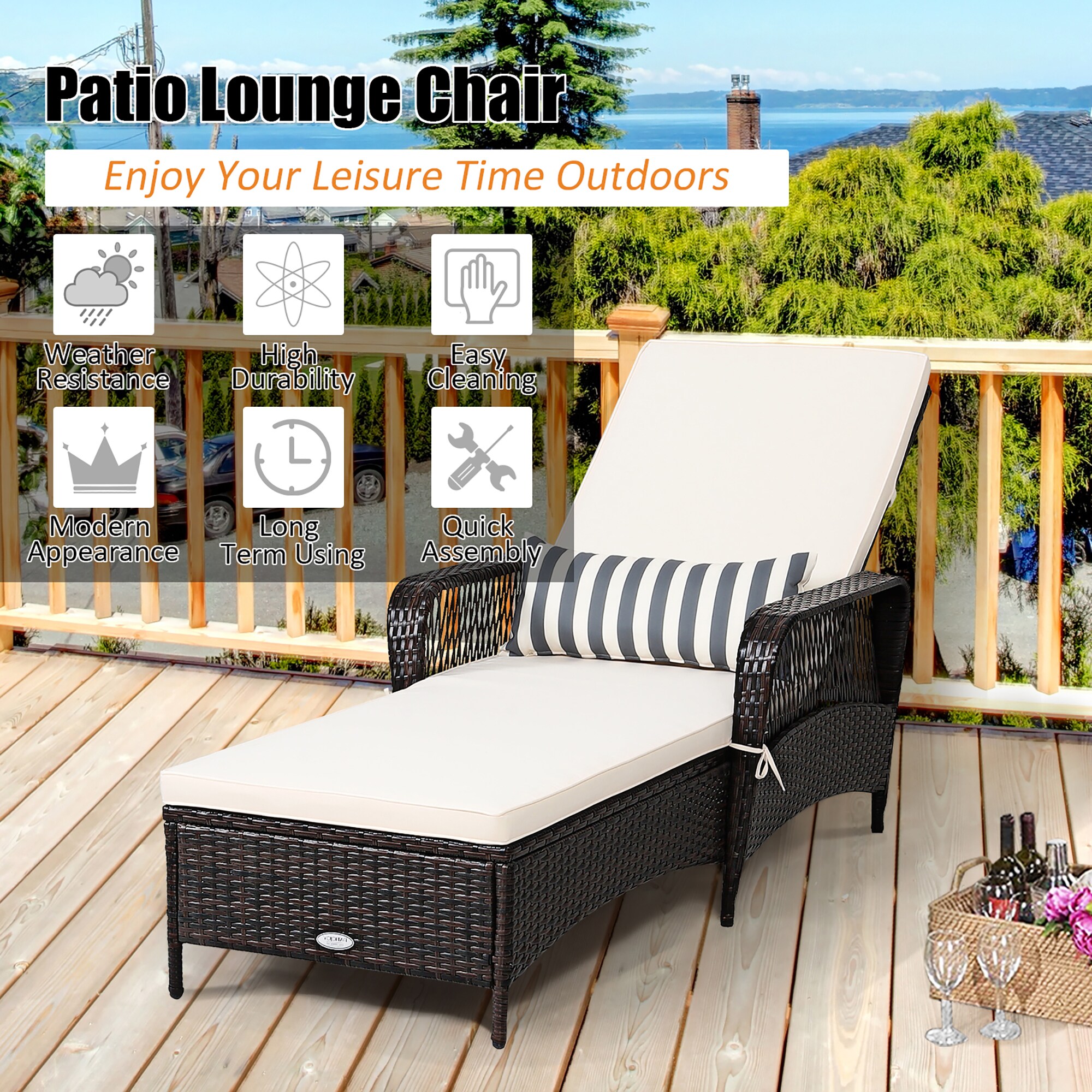 Costway CSHY005900 Patio-Chairs - View #5