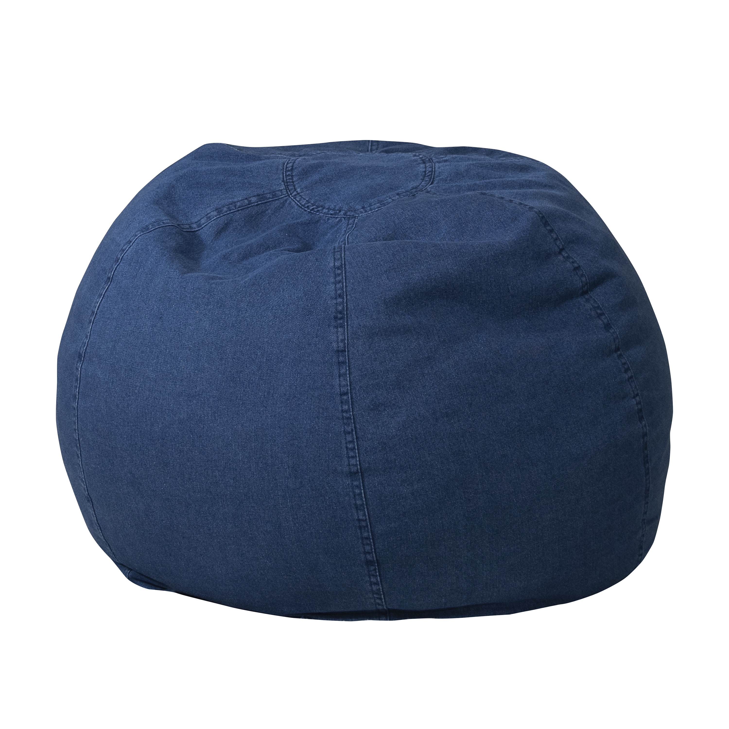 Flash Furniture 889142194347 18-in Denim Upholstered Kids Accent Chair