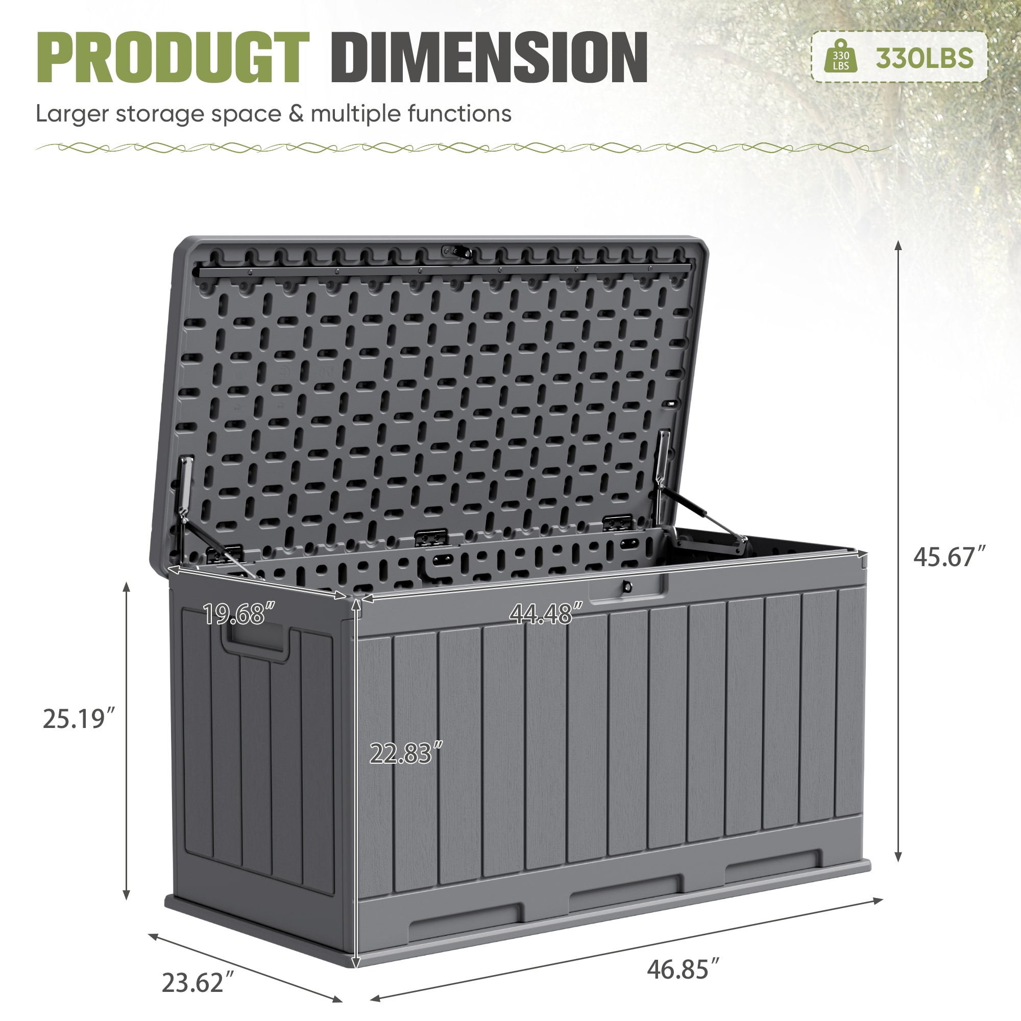 Patiowell WES-08FS-4 Deck-Boxes - View #5