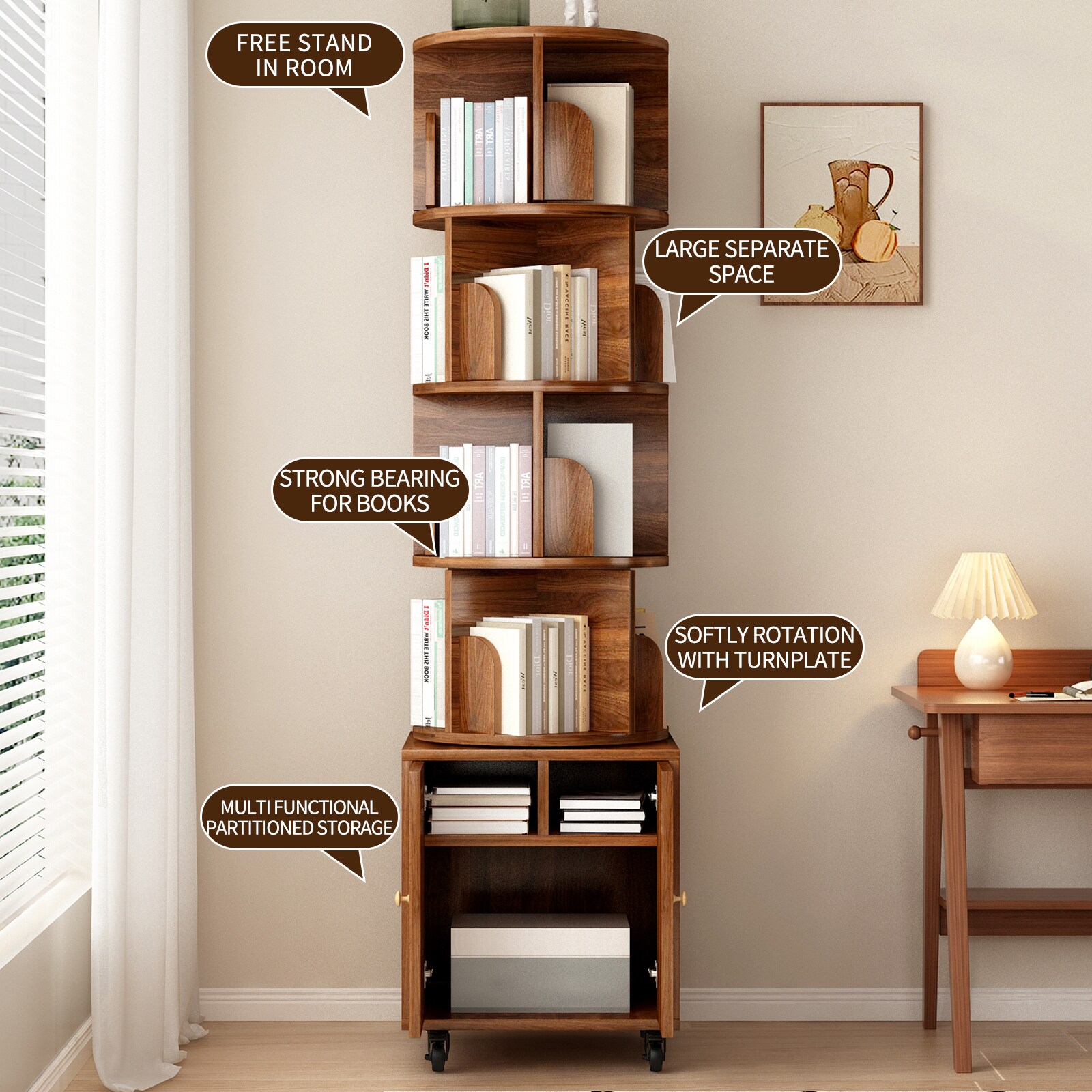 Huluwat P1-1P329220 bookcases - View #3
