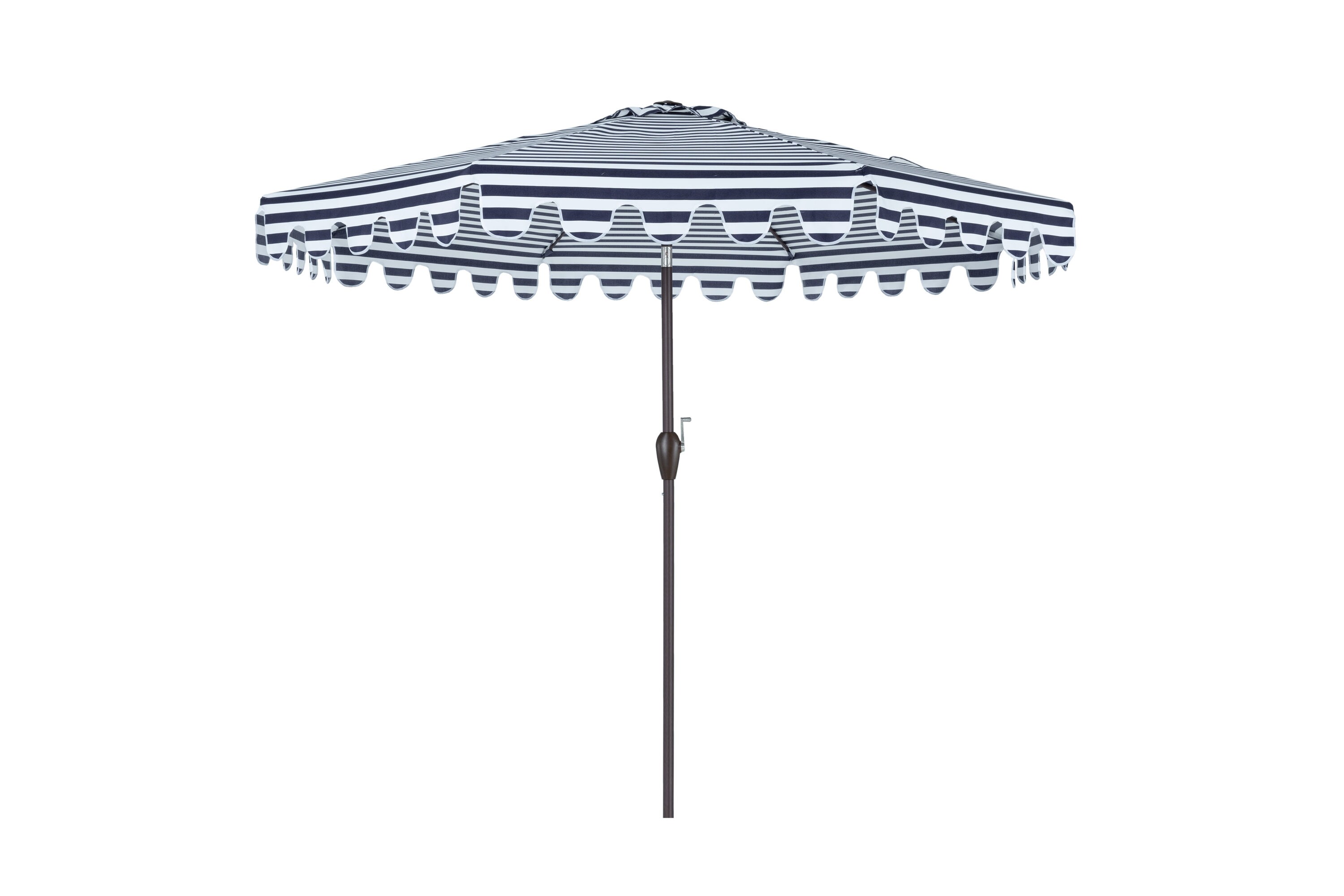 PolyTeak UMBL-9FT-NVM 9.0-Feet Aluminum Market Patio Umbrella