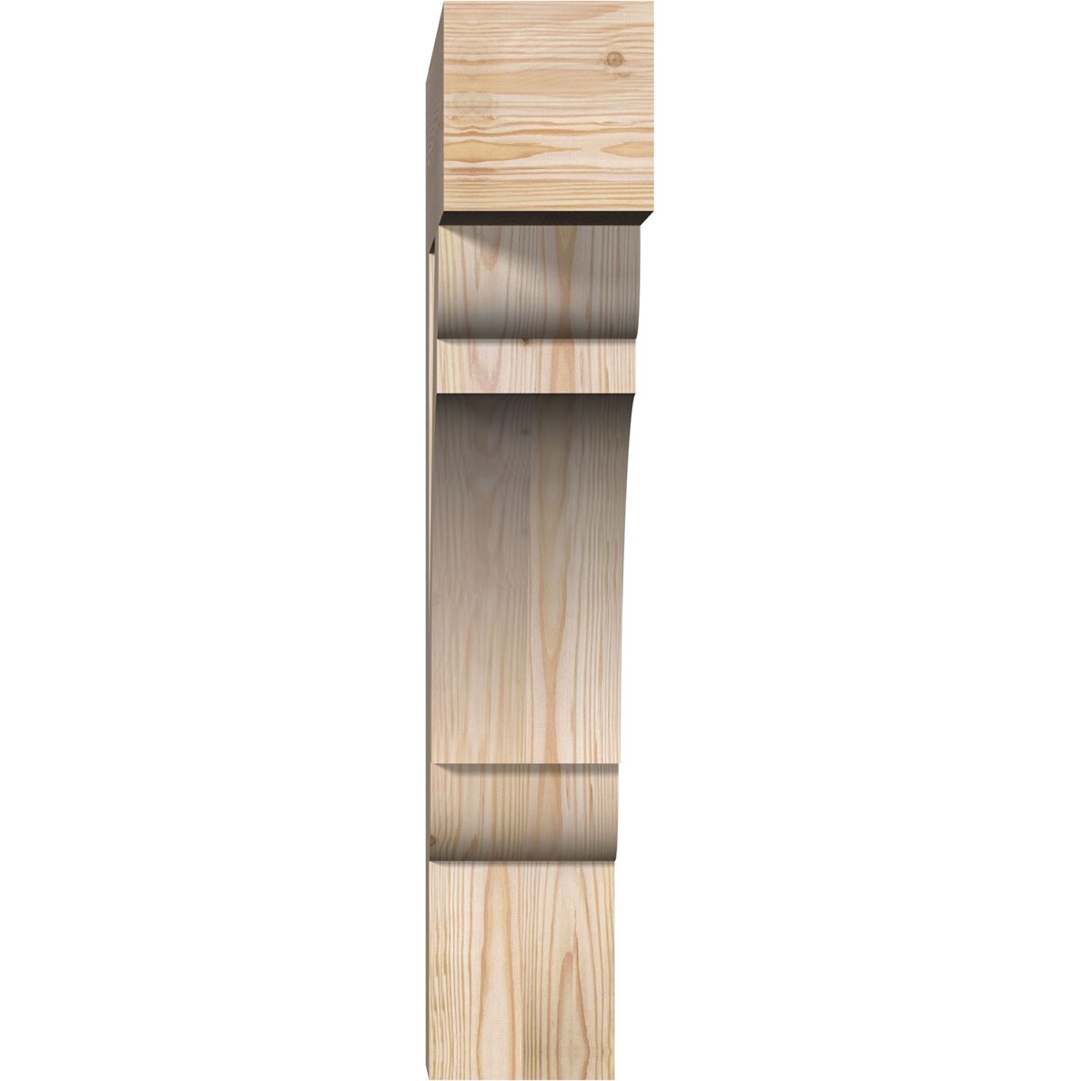 Ekena Millwork BKT06X26X30OLY05SDF Exterior-Brackets-Braces - View #2