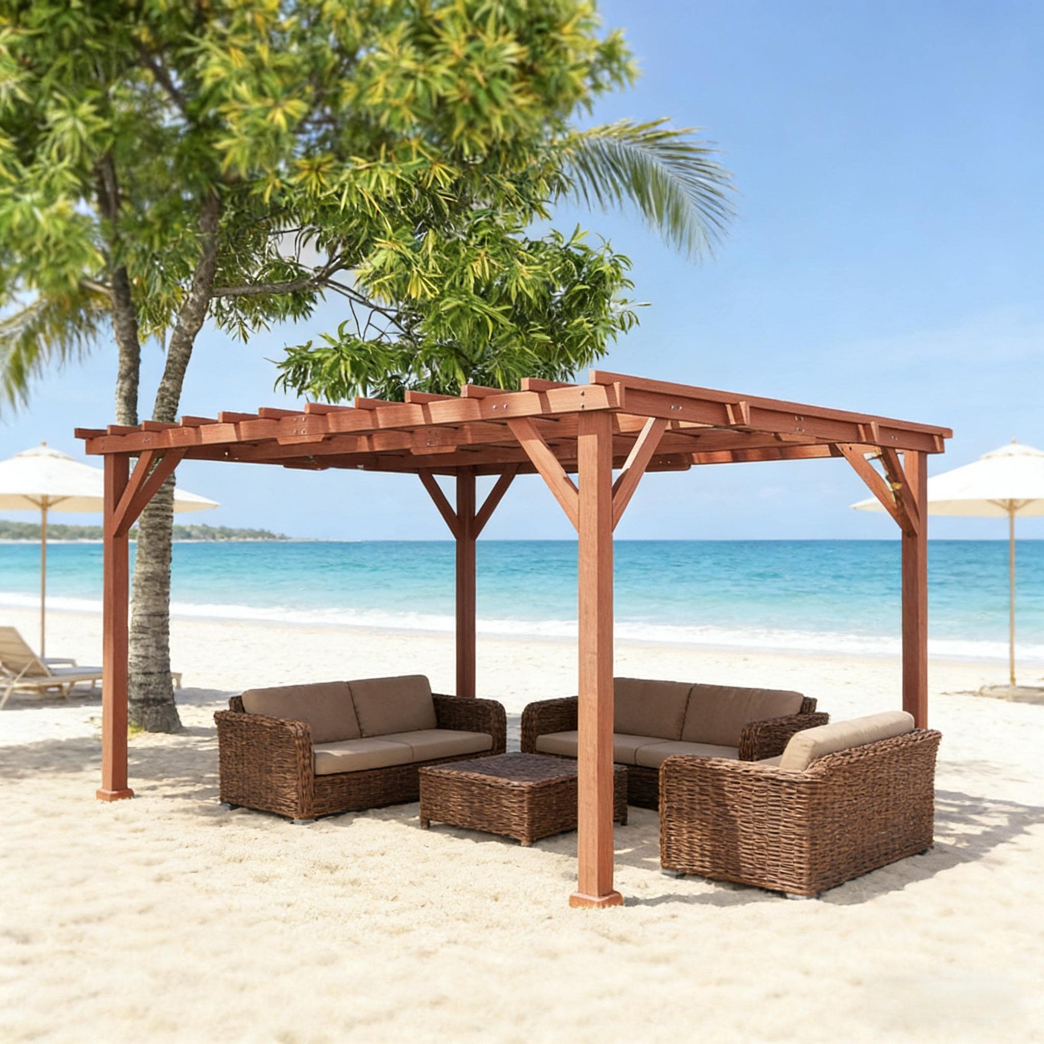 LOVMOR SF-W-T3971S00175 Pergolas-2 - View #3
