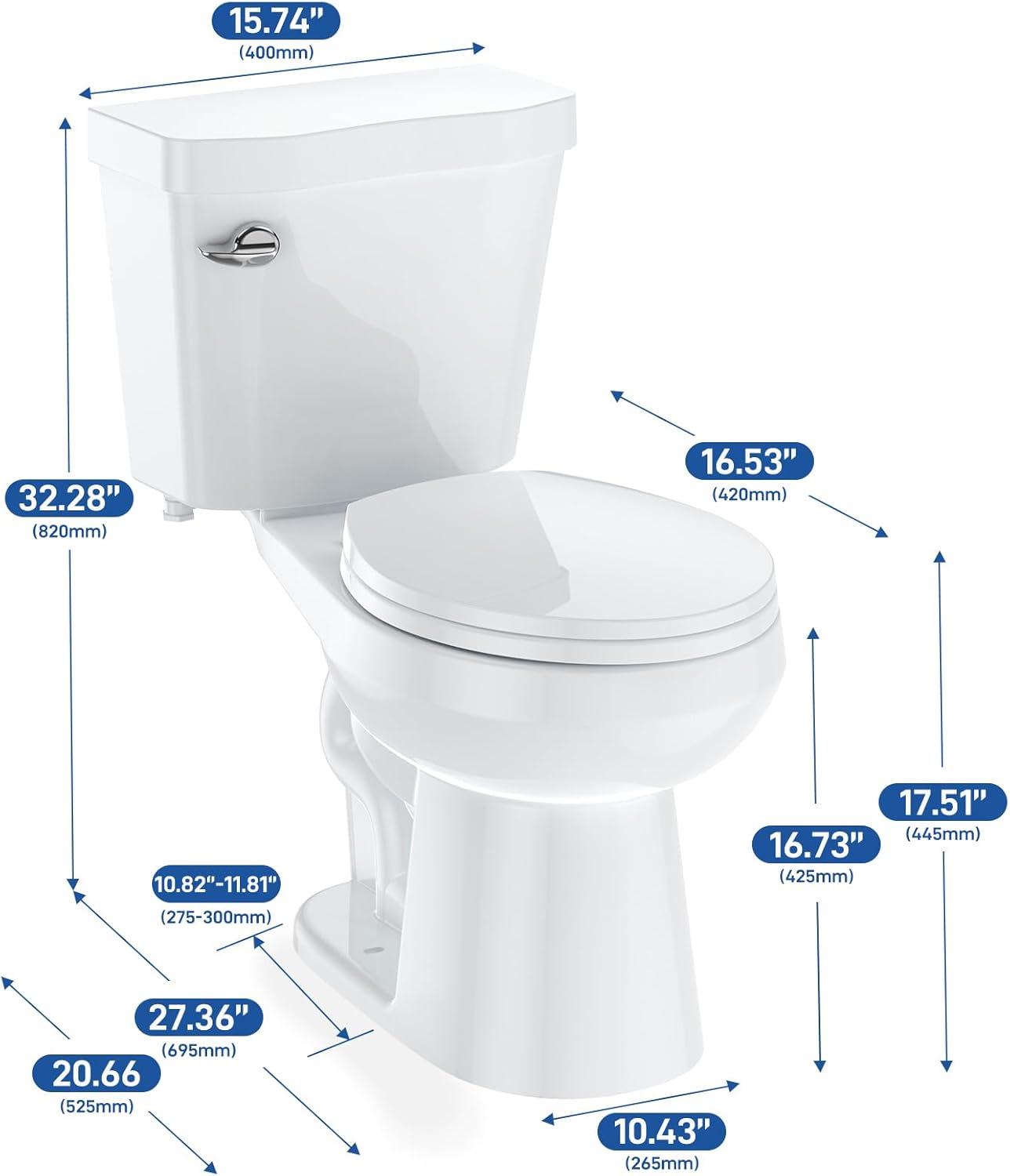 Qeetex QET-TL-CA0803 toilets - View #6