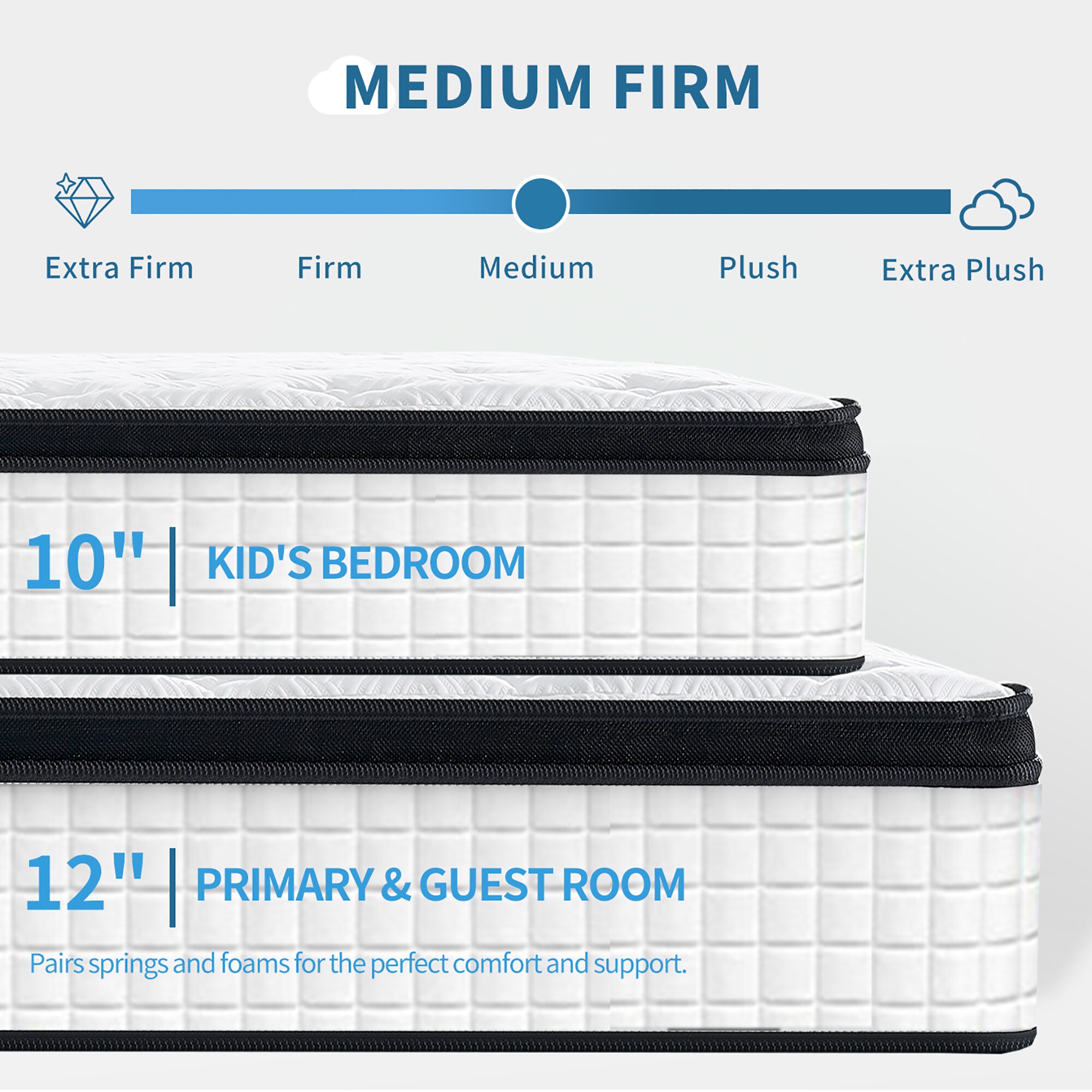 Fun Orange FUN25MT09 Mattresses-Boxsprings - View #4