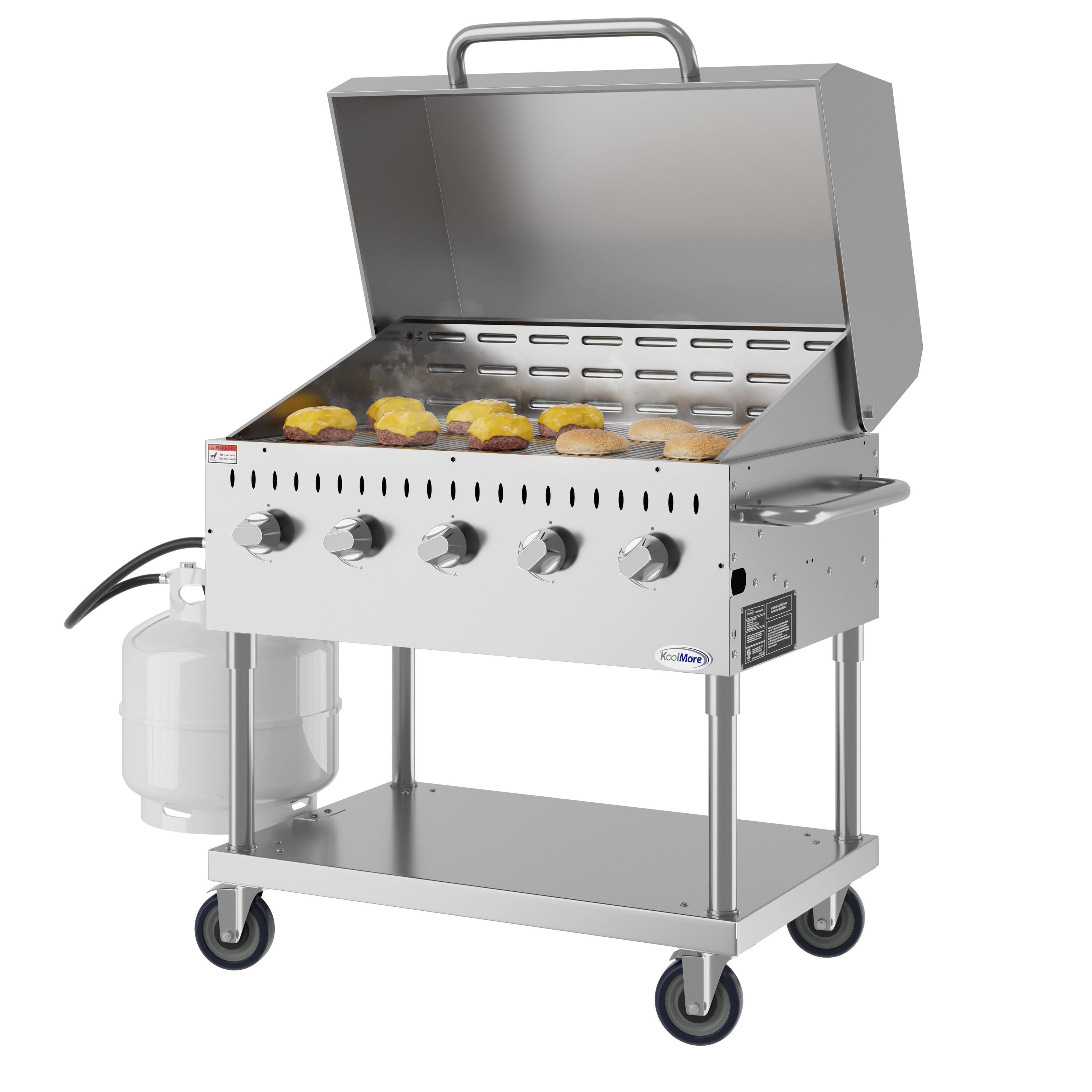KoolMore LOW-CGKIT3-36D Gas-Grill - View #6
