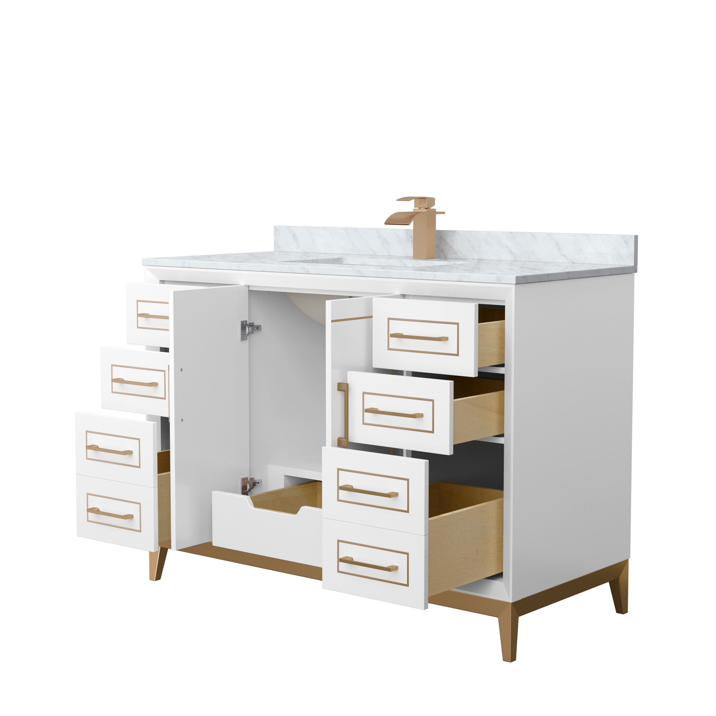Wyndham Collection WCH515148SWZCMUNSMXX Bath-Vanity-Combo - View #2