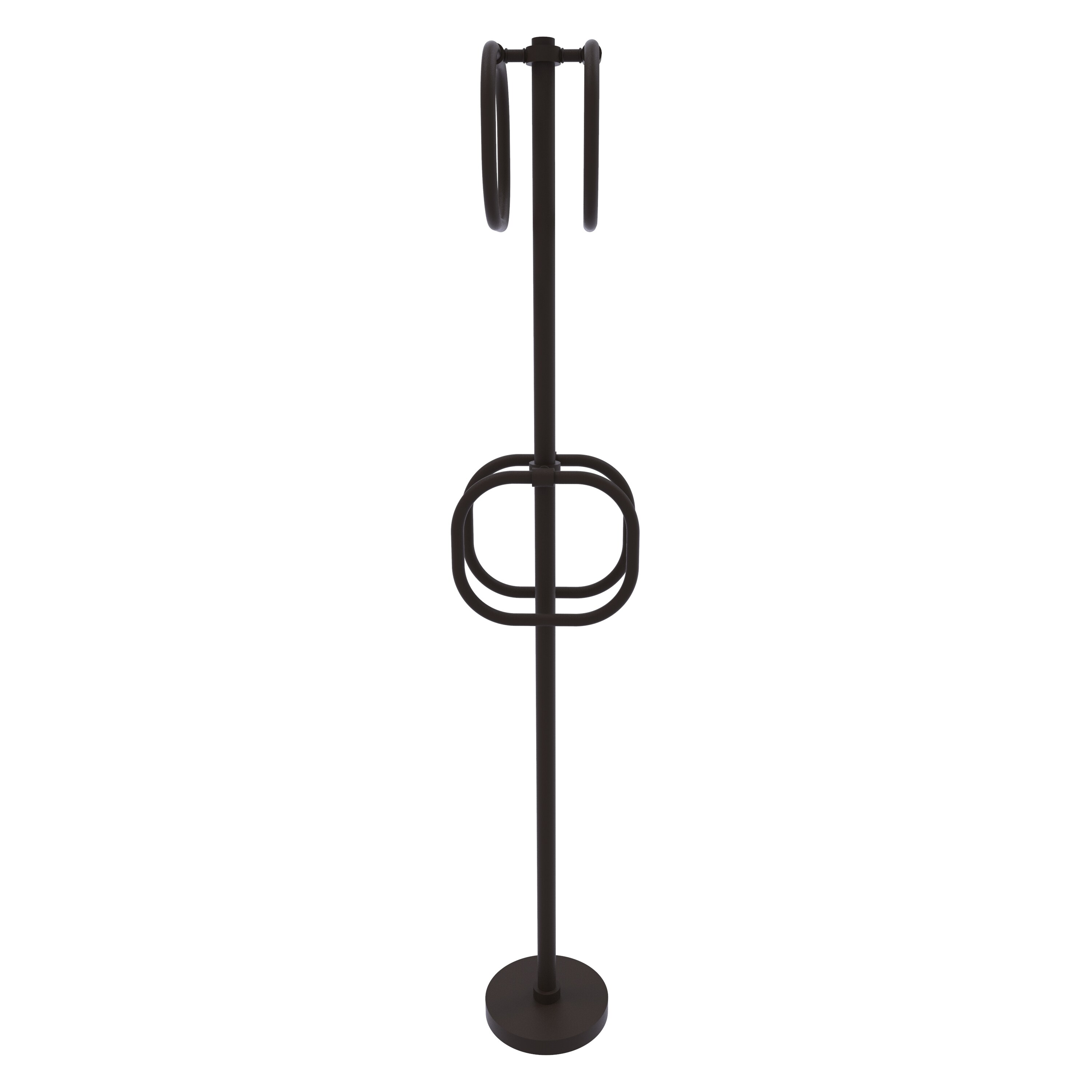 Allied Brass TS-40-ORB Oil-rubbed bronze Freestanding floor Single Towel Ring