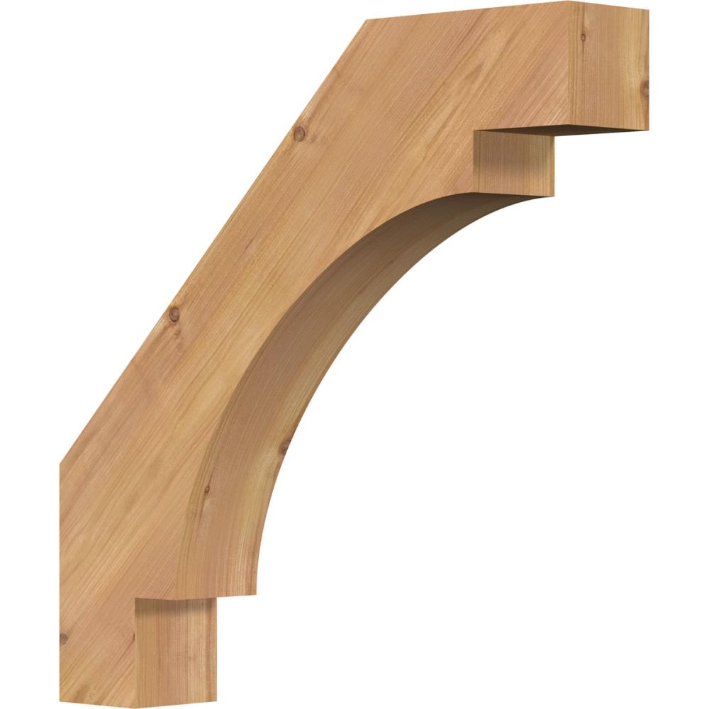 Ekena Millwork BRC04X20X20MRC00SWR 3-1/2-in x 20-in x 20-in Western Red Cedar Wood Merced Smooth