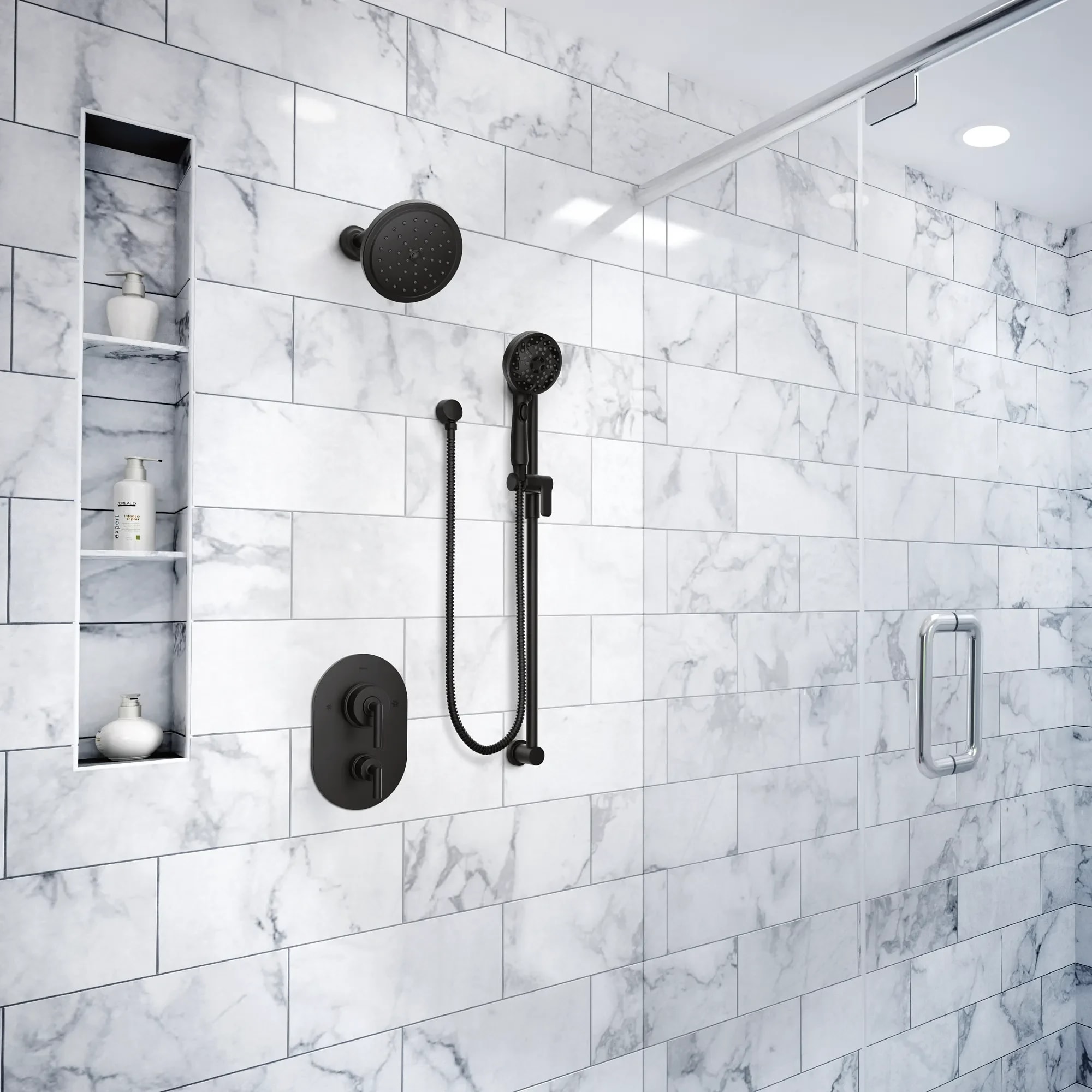 Moen 3670EPBL Tub-Shower-Faucets - View #3