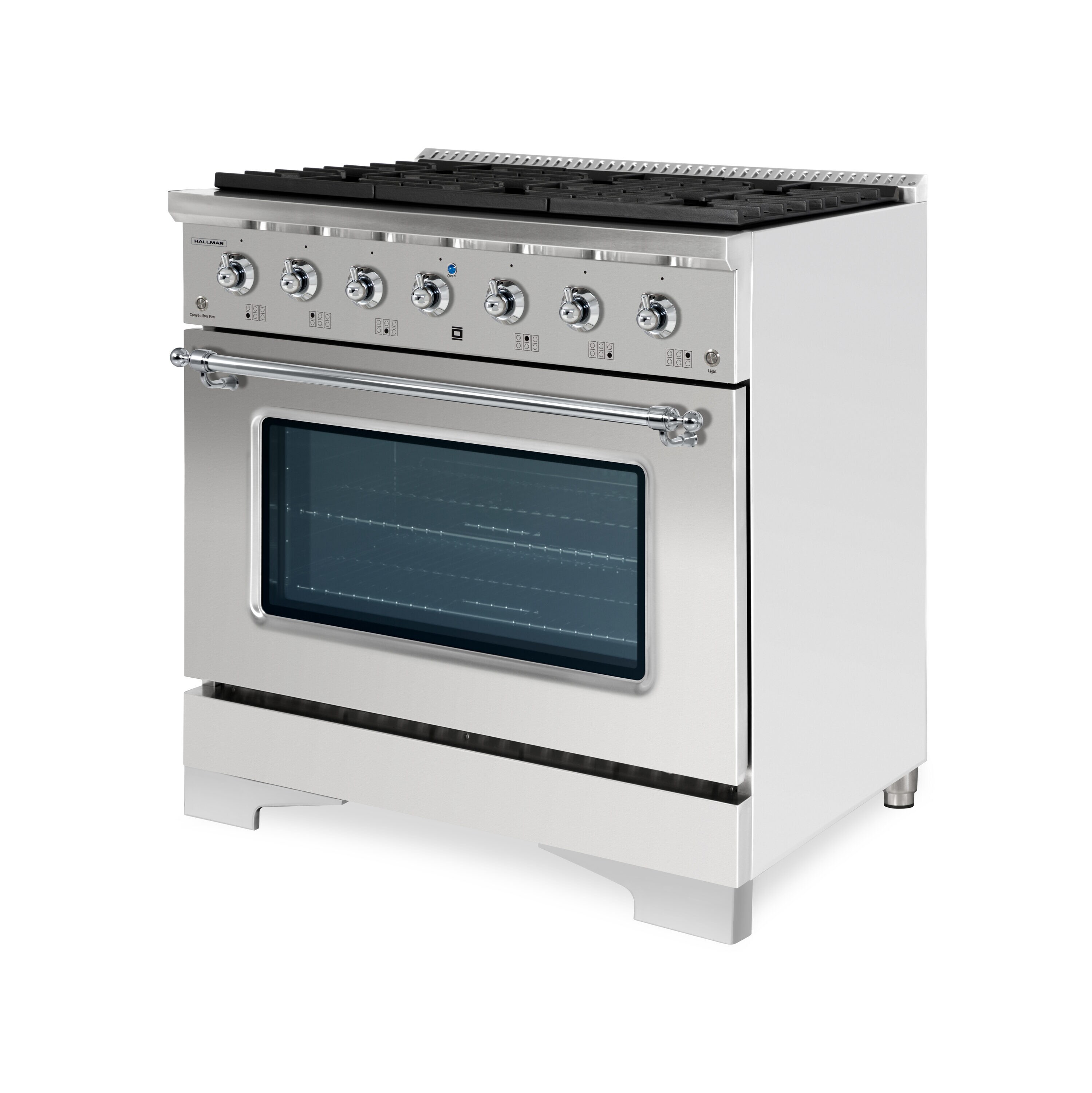 Hallman HCLRDF36CMSS Dual-Fuel-Ranges - View #2