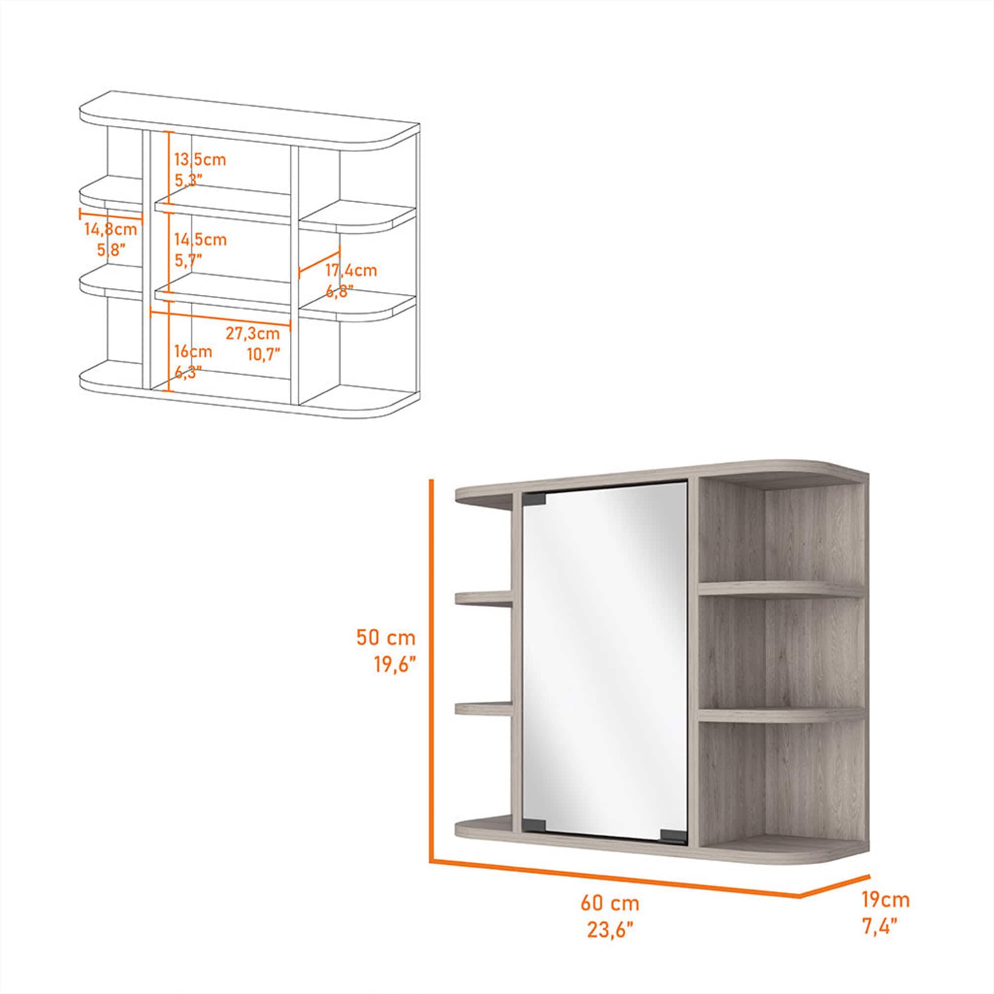 ToolCat BZ-2-47-JYG Bathroom-Medicine-Cabinets - View #4