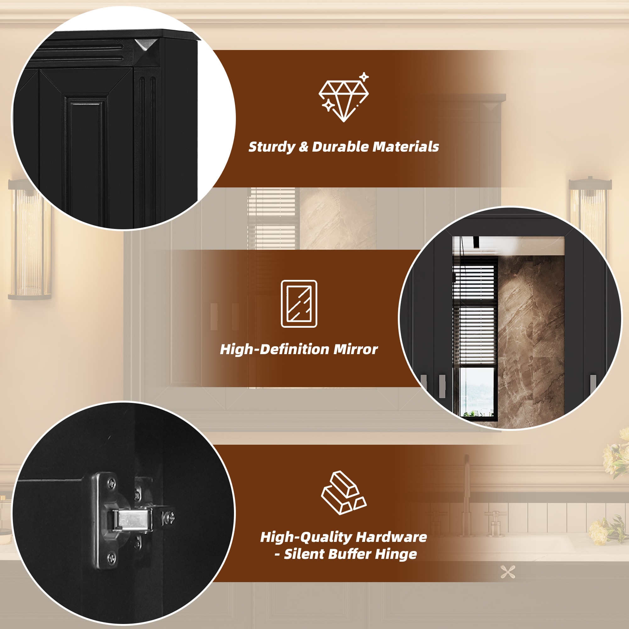 Tatayosi JL-52503B Bathroom-Wall-Cabinets - View #6