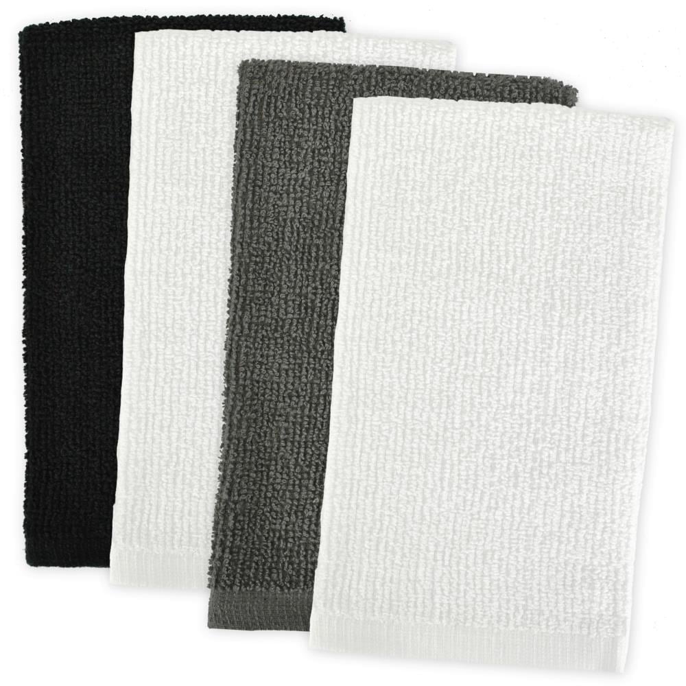 DII CAMZ33303 4 -Pack Cotton Solid Dish towel