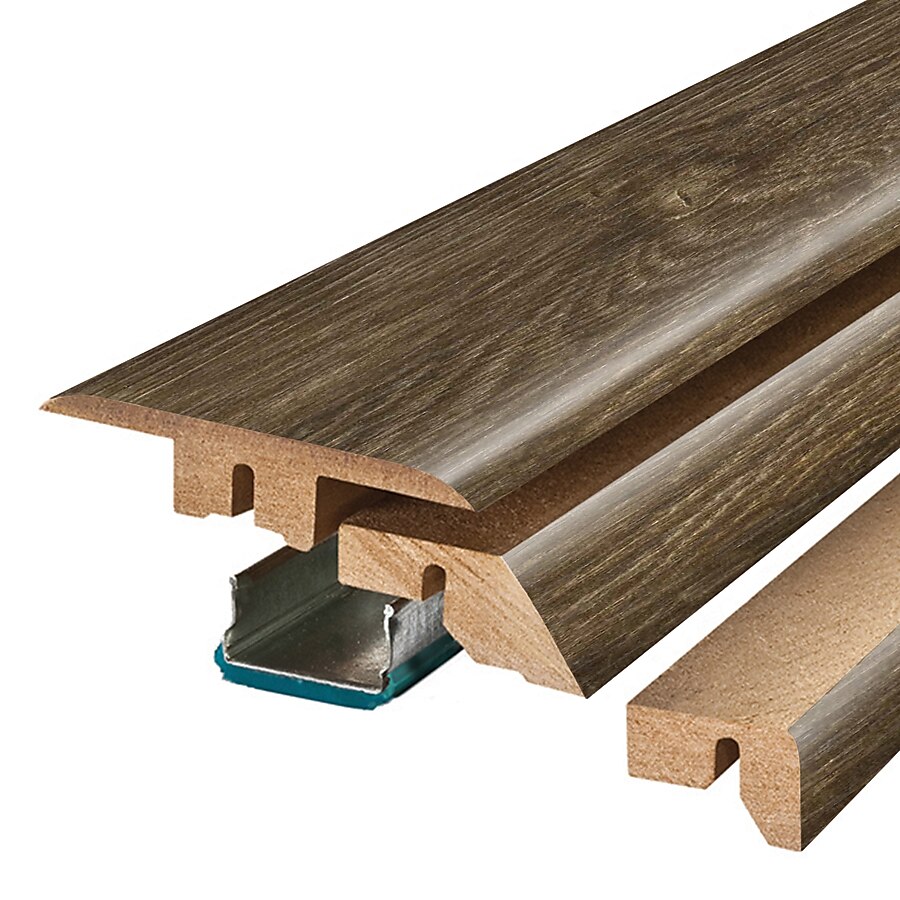 SimpleSolutions 2.37-in x 78.7-in MDF 4-n-1 Floor Moulding SimpleSolutions 2.37-in x 78.7-in MDF 4-n-1 Floor Moulding