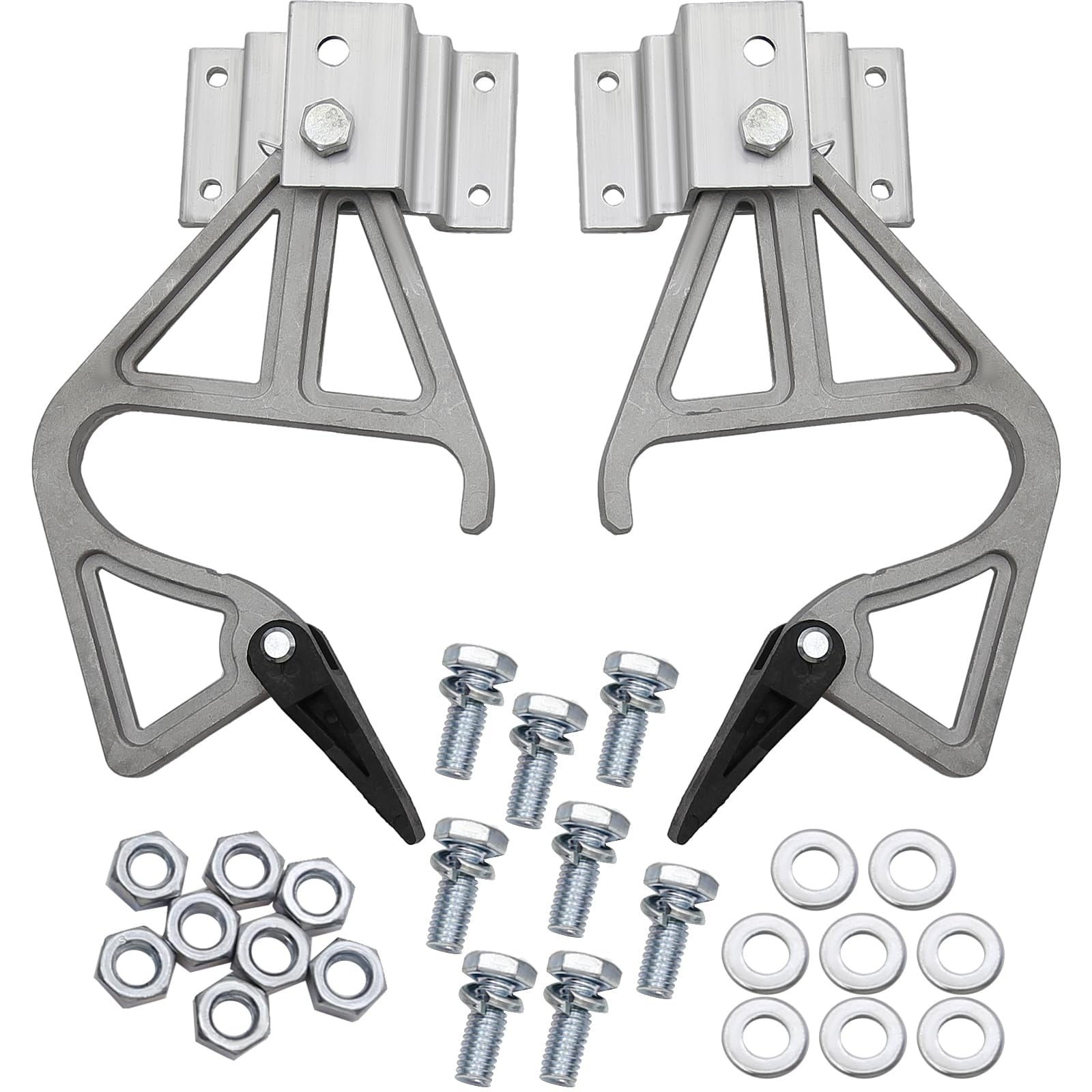 Etokfoks  Aluminum Ladder Lock Kit 5 31x8 86in Plum Disc Buckle Screws 1 Pack for Telescopic Herringbone
