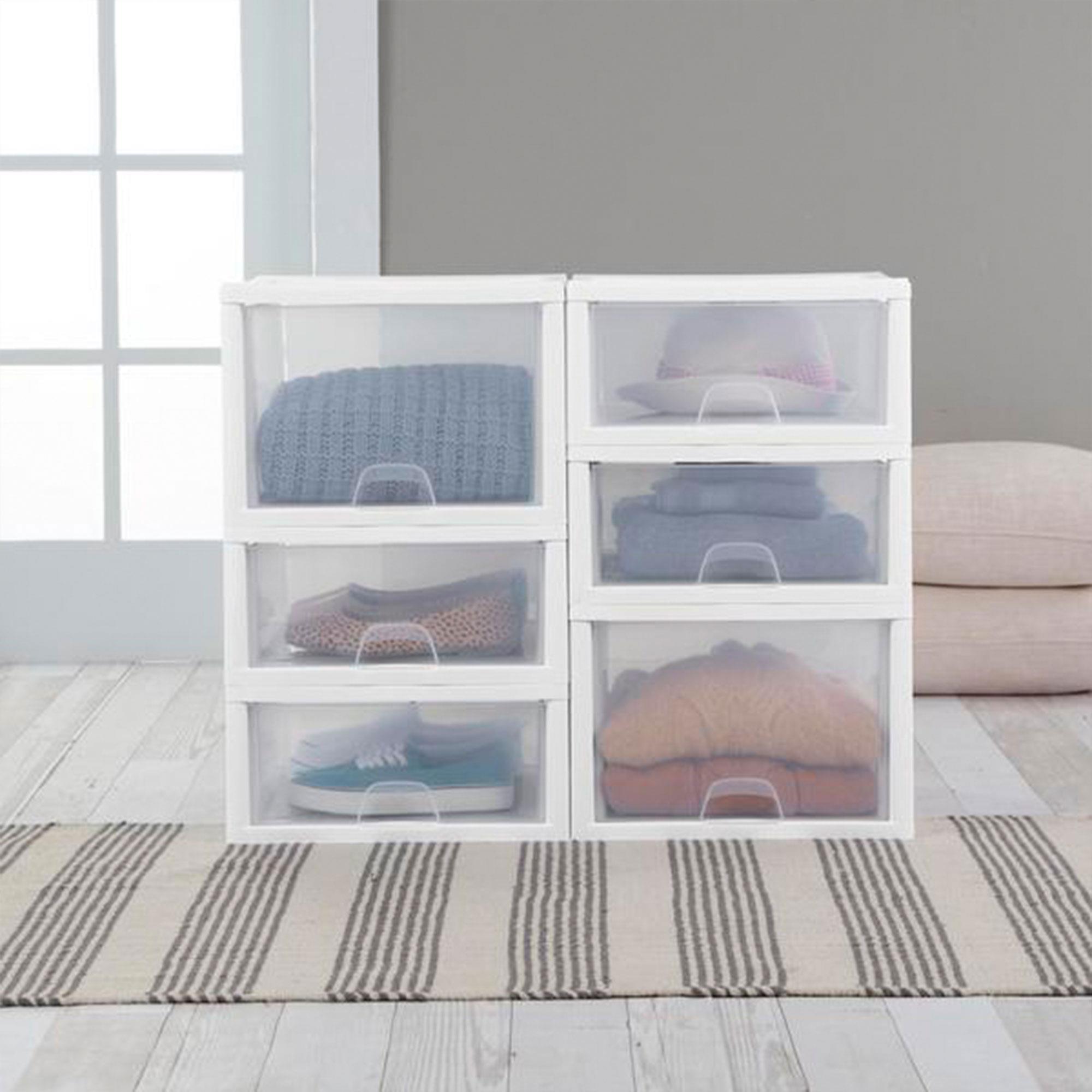 Modular laboratory organizer, stackable drawer from Cole-Parmer