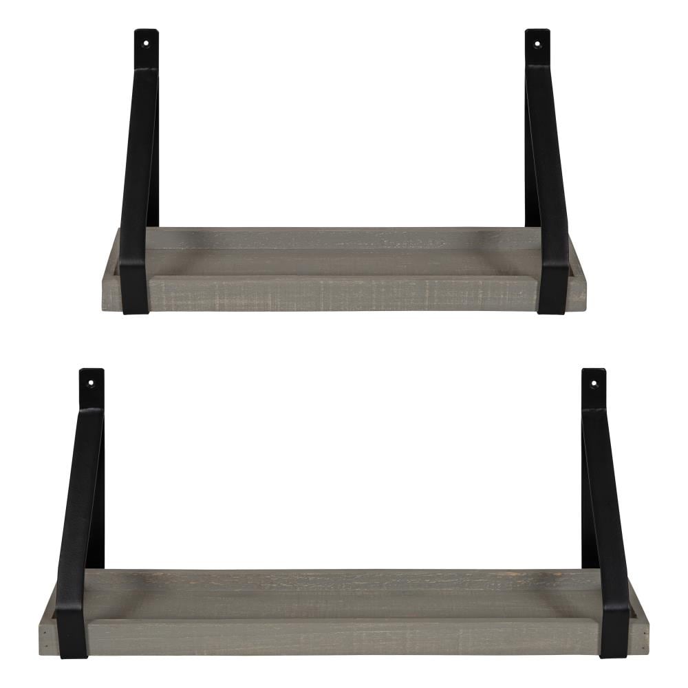 Kate and Laurel 217127 Wall-Mounted-Shelving - View #2