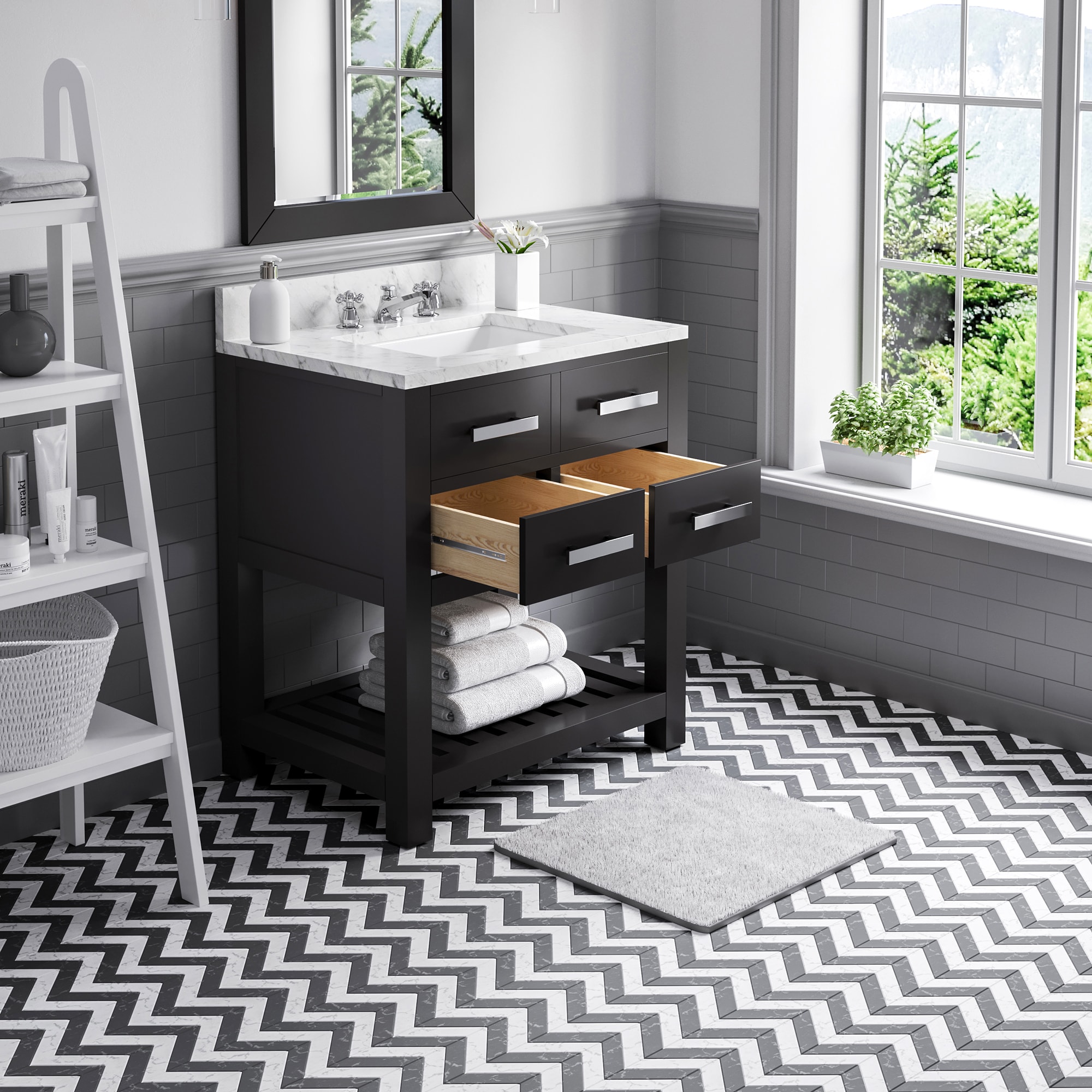 Water Creation MADALYN30EB Bath-Vanity-Combo - View #4