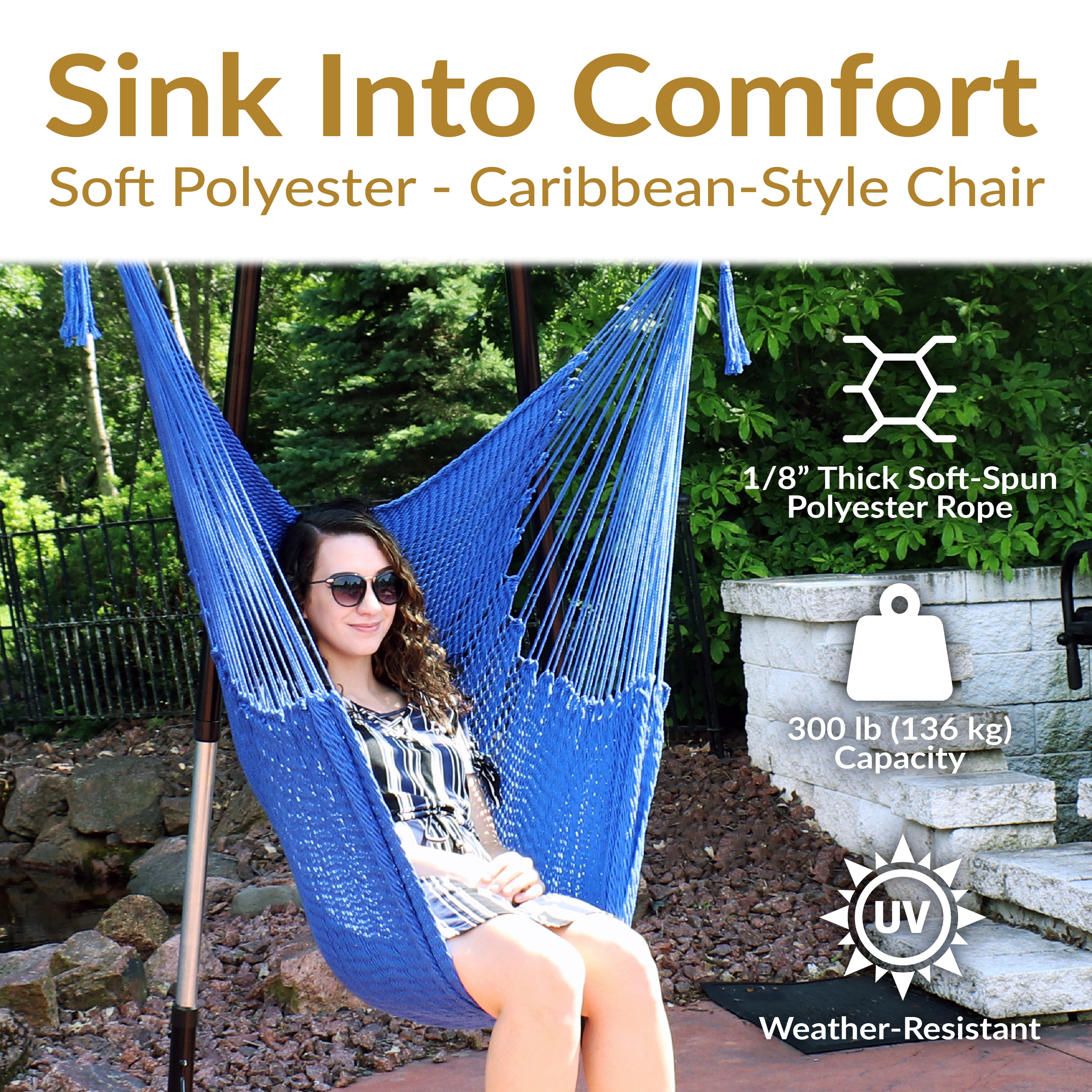 Sunnydaze Decor LY-CHC-BL hammocks - View #14