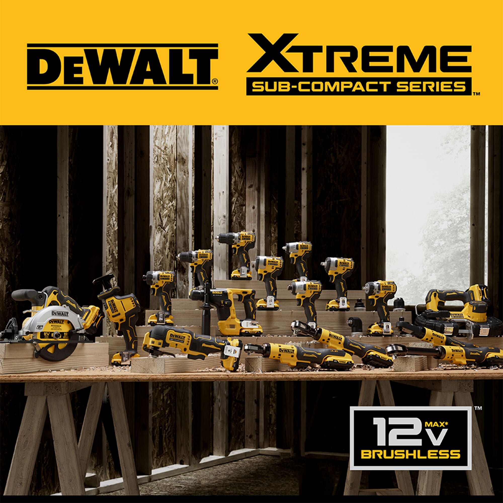 DEWALT XTREME 12V MAX* Kit de destornillador de impacto, 1/4 de pulgada  (DCF801F2)