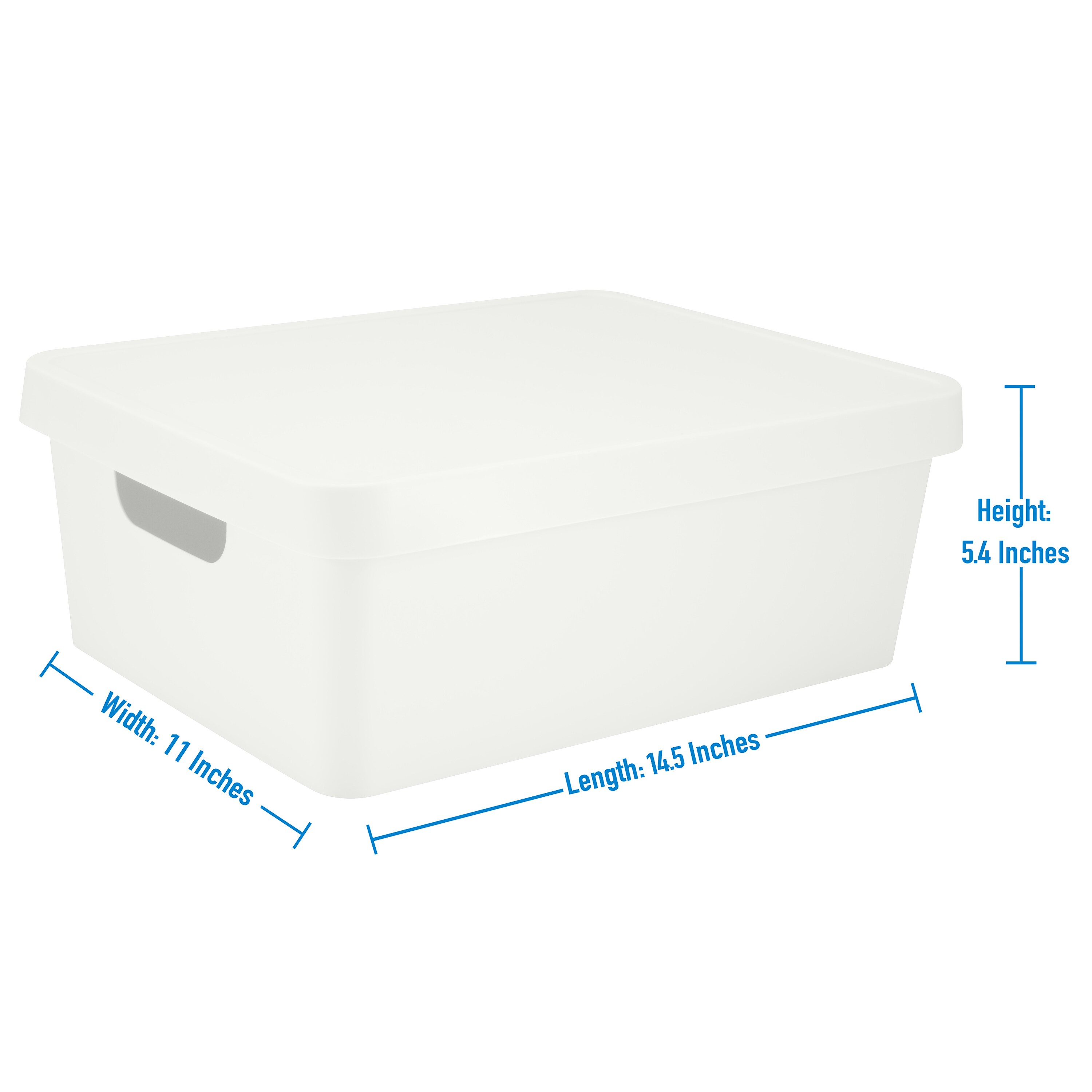 Simplify 25924-WHITE Bins-Baskets - View #4