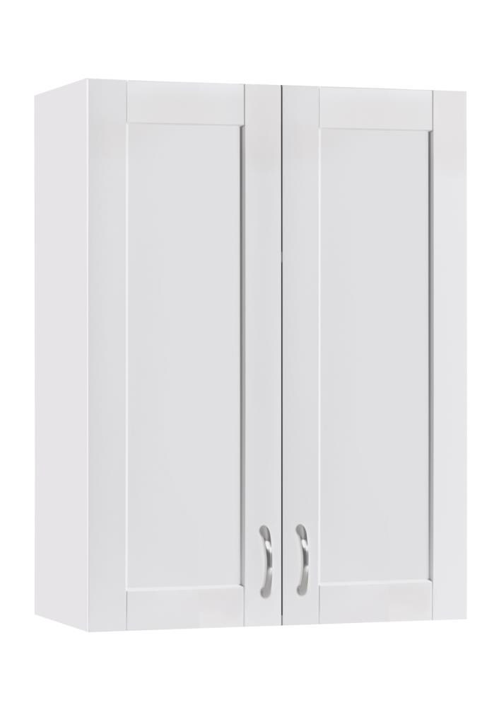 Estate 23.75-in W Wood Composite Wall-Mount Utility Storage Cabinet at ...