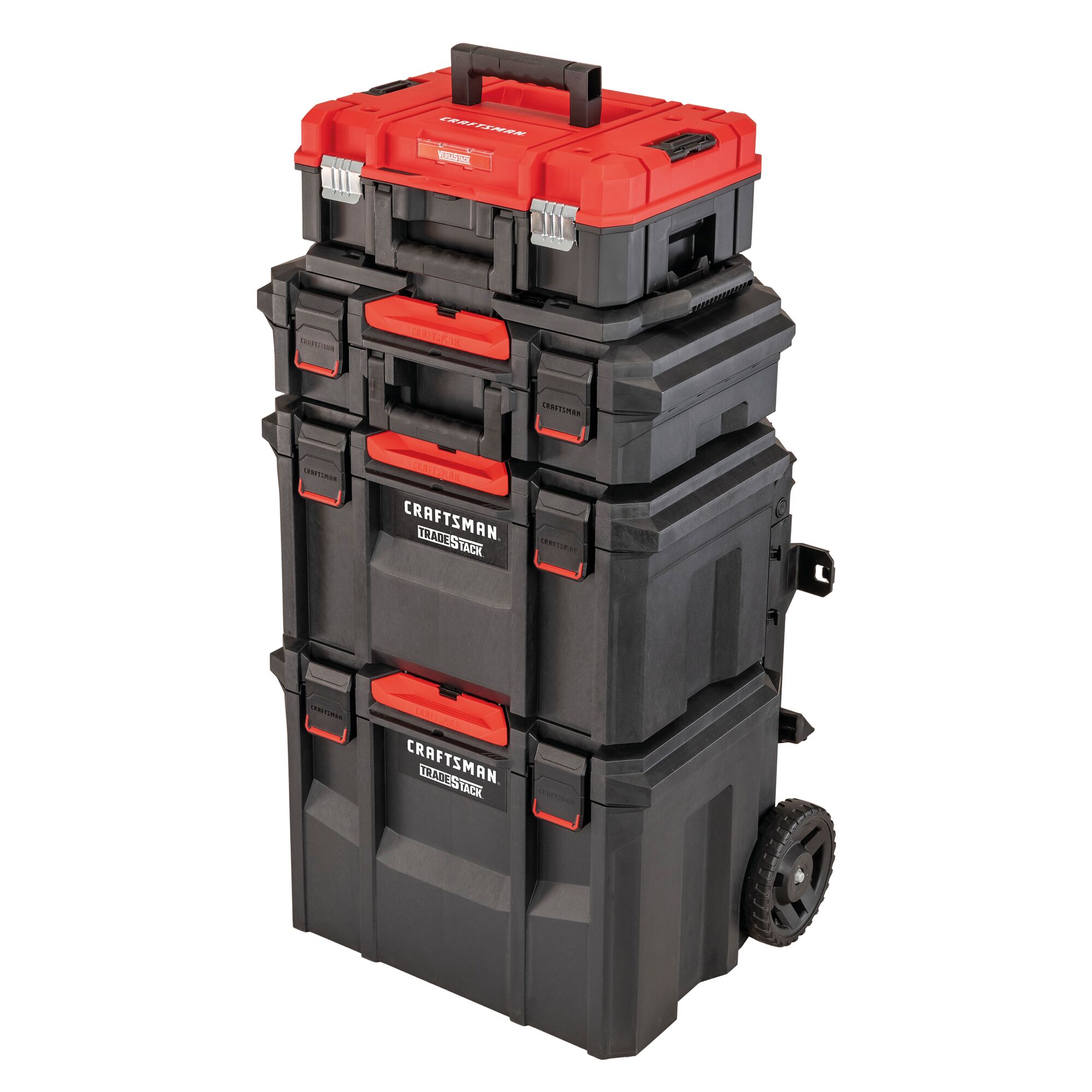 CRAFTSMAN TRADESTACK 22.5-in W x 23.625-in H x 18-in D Black Structural ...