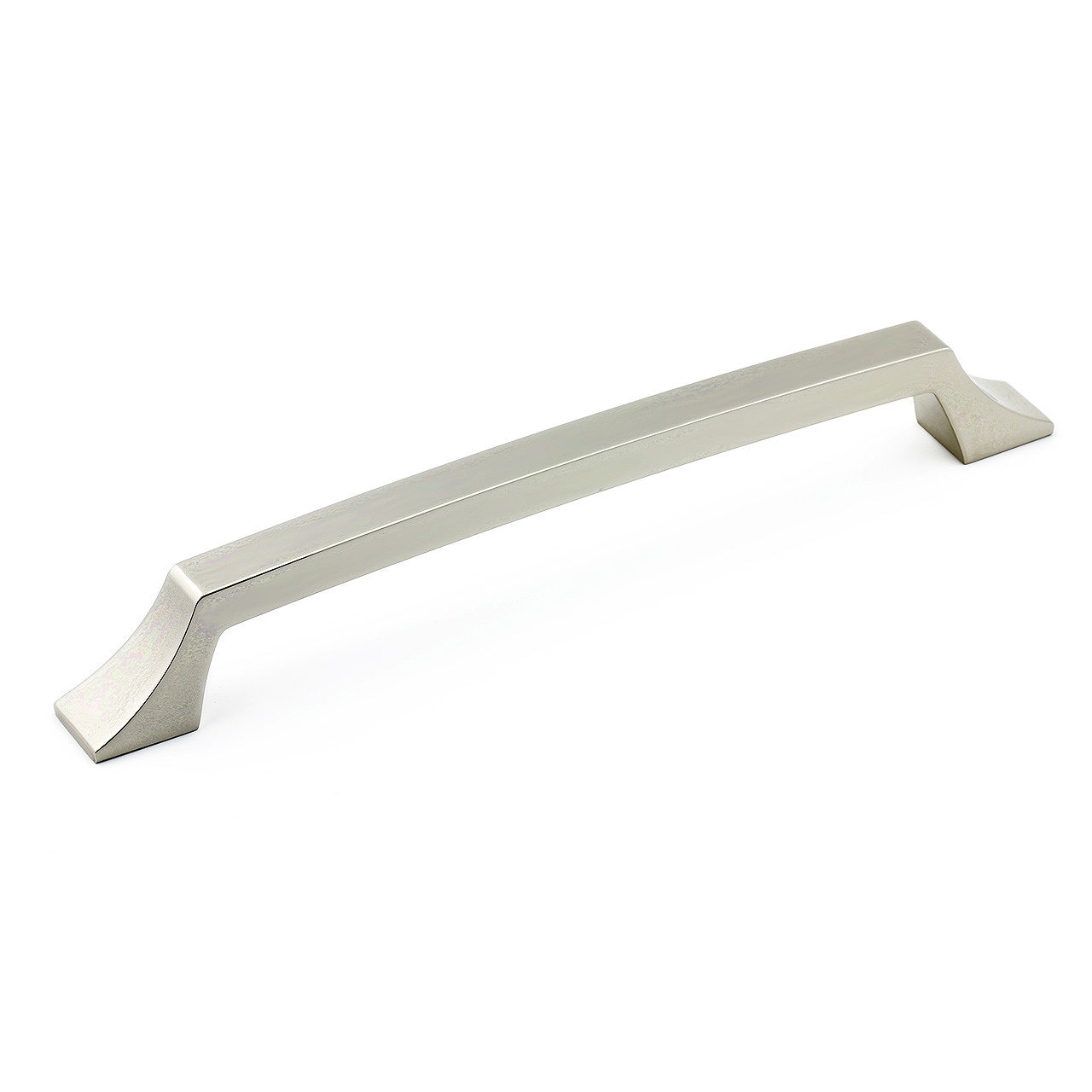 Richelieu BP765192180 Rosemere 7-9/16-in , 192mm Center to Center Polished Nickel Rectangular Handle Drawer Pulls