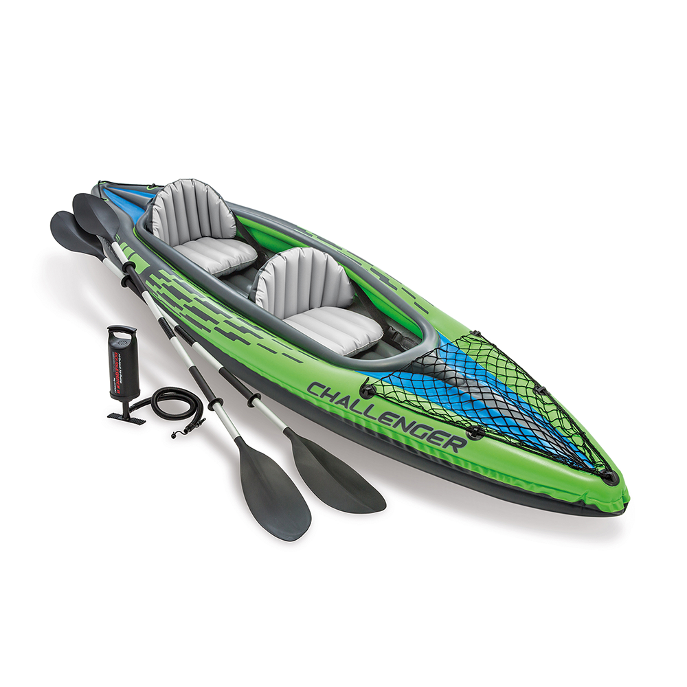 Intex Red PVC Sit-in Fishing Kayak with Carrying Strap/Handle