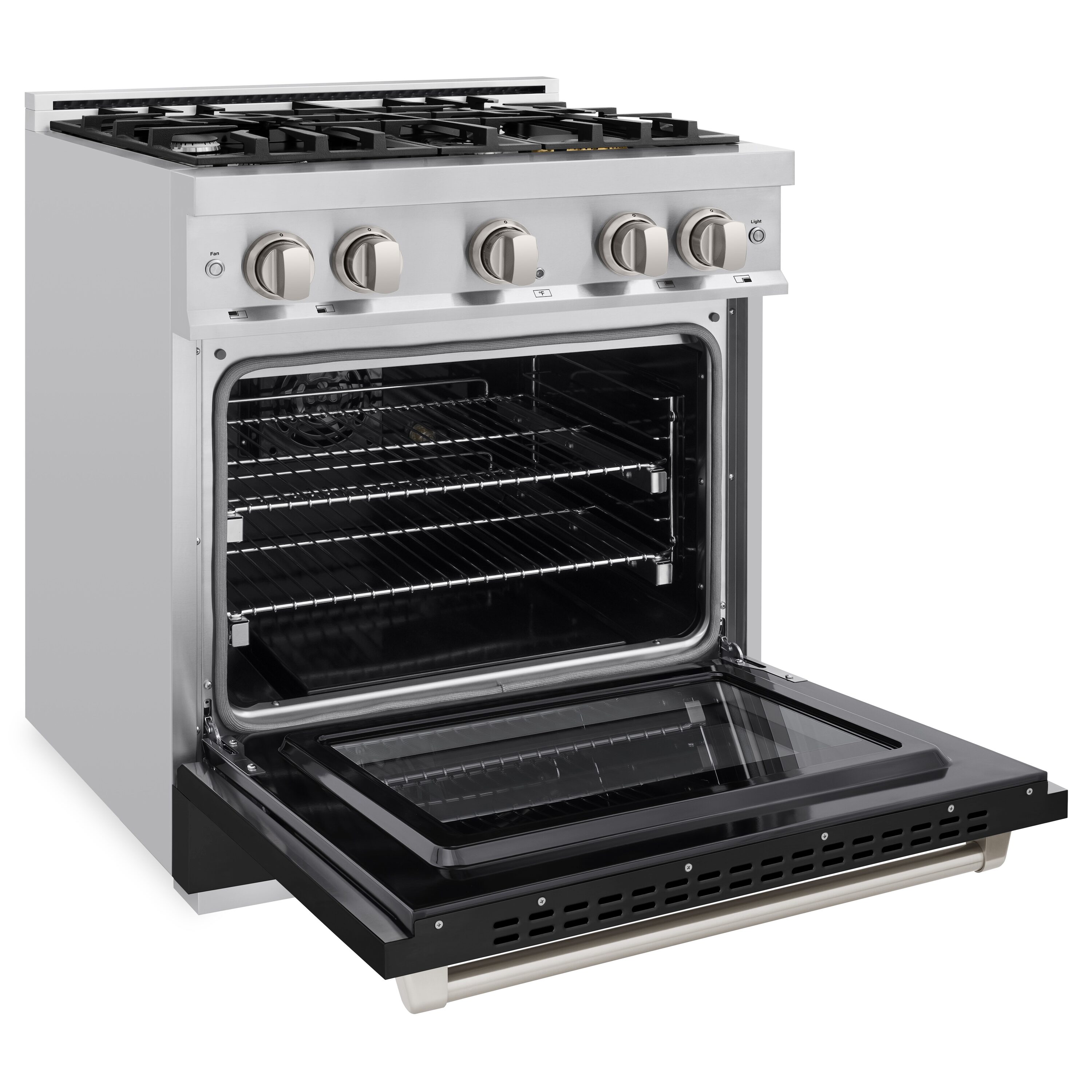 ZLINE KITCHEN & BATH HDR-BLM-30 Dual-Fuel-Ranges - View #5