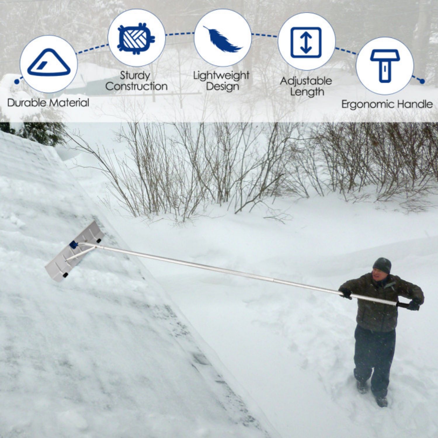 Poinic CWZP3878 Snow-Shovels - View #3