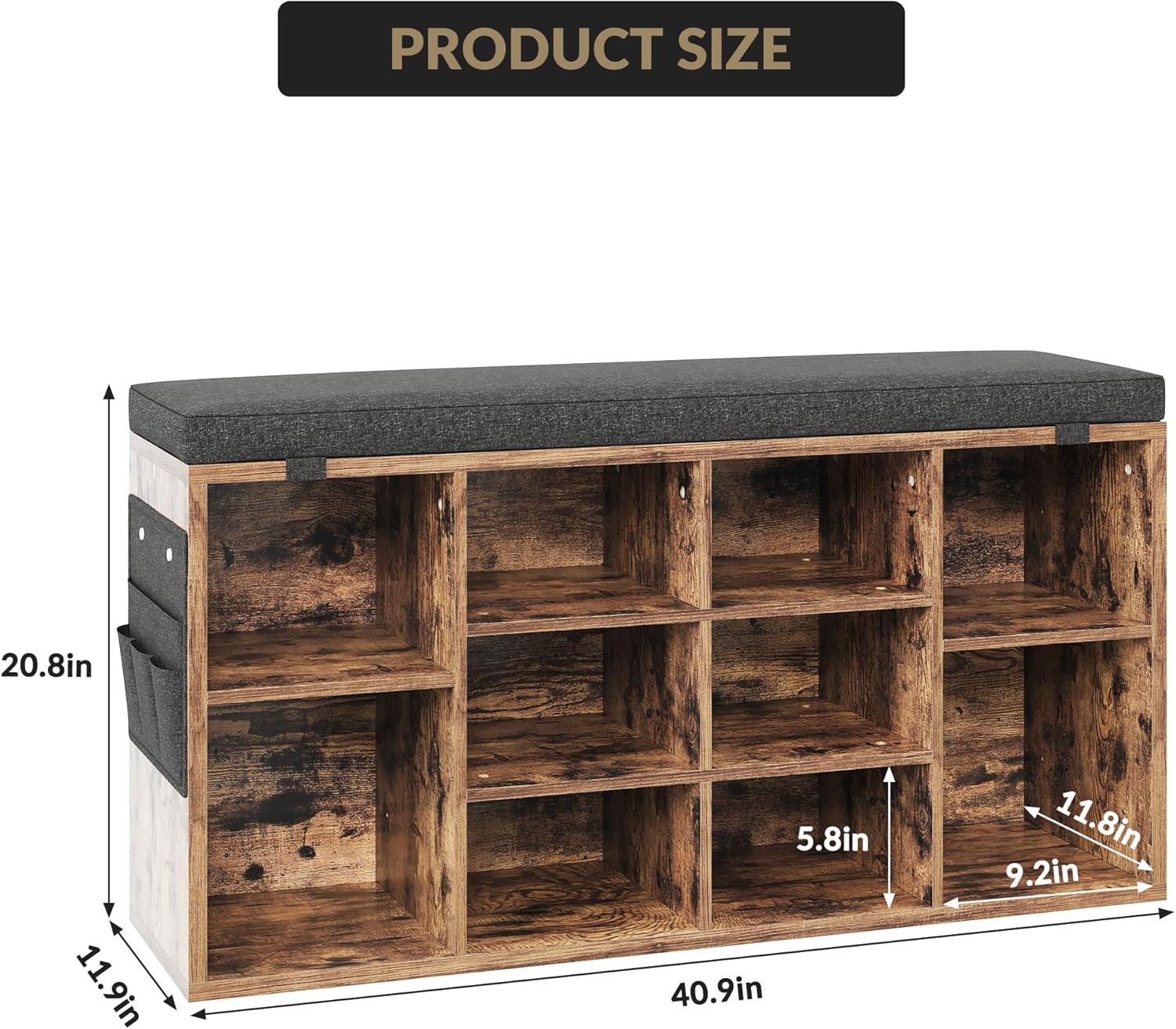 Qeetex LHF-DYQ-PHO-0VP5BVM1 Shoe-Racks - View #3