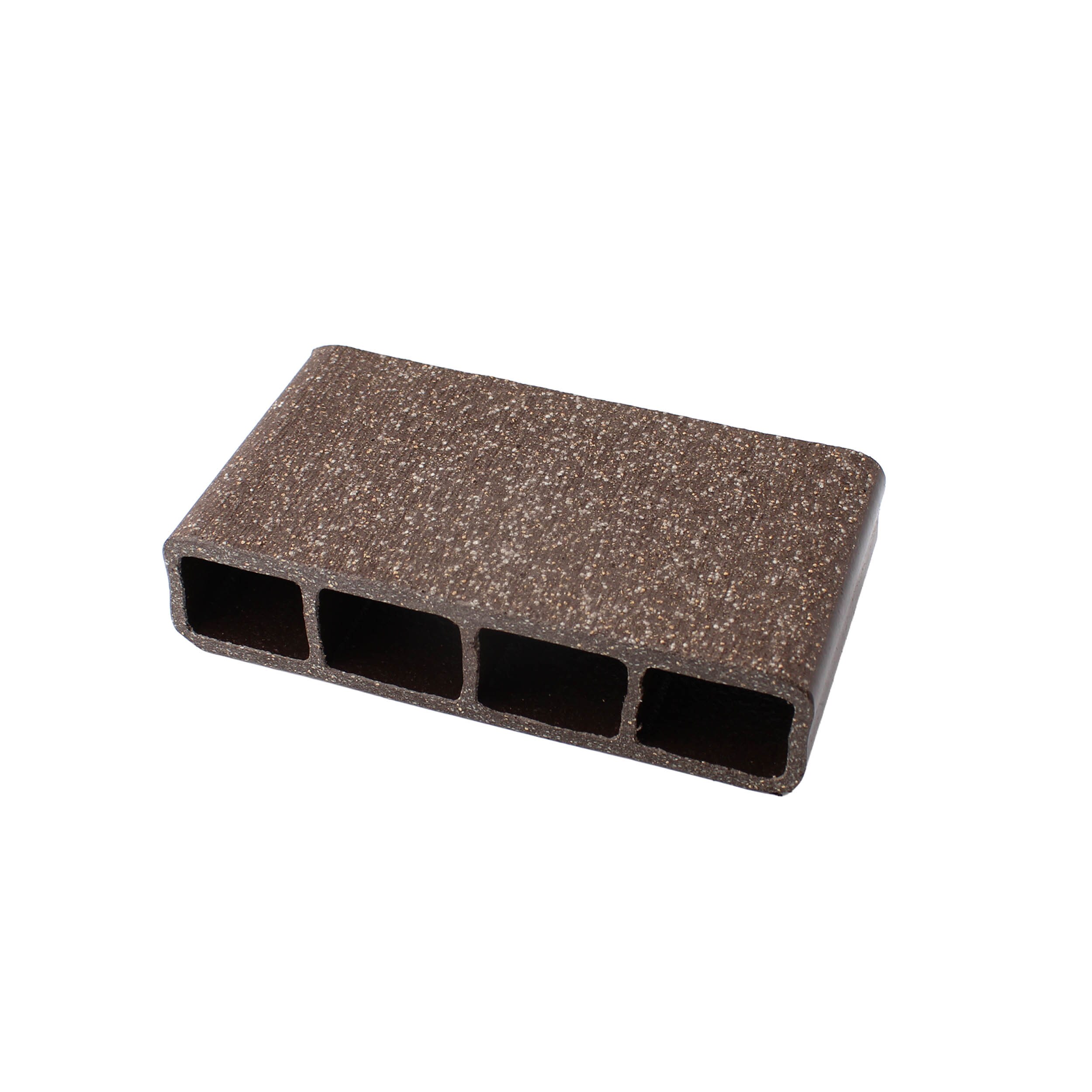 DuxxBak I.Dekk 3-in Walnut Composite Deck Board (Sample) #SAMP-ID-SE-WALNUT
