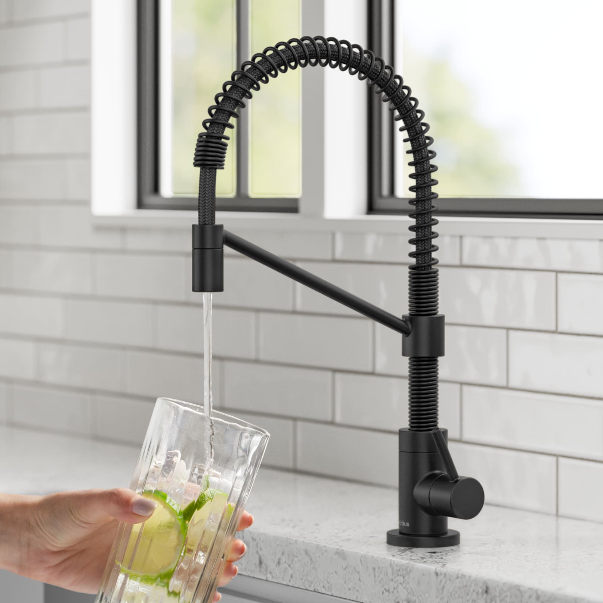 Kraus FF-104MB Bolden Matte Black Deck-mount Cold Water Dispenser