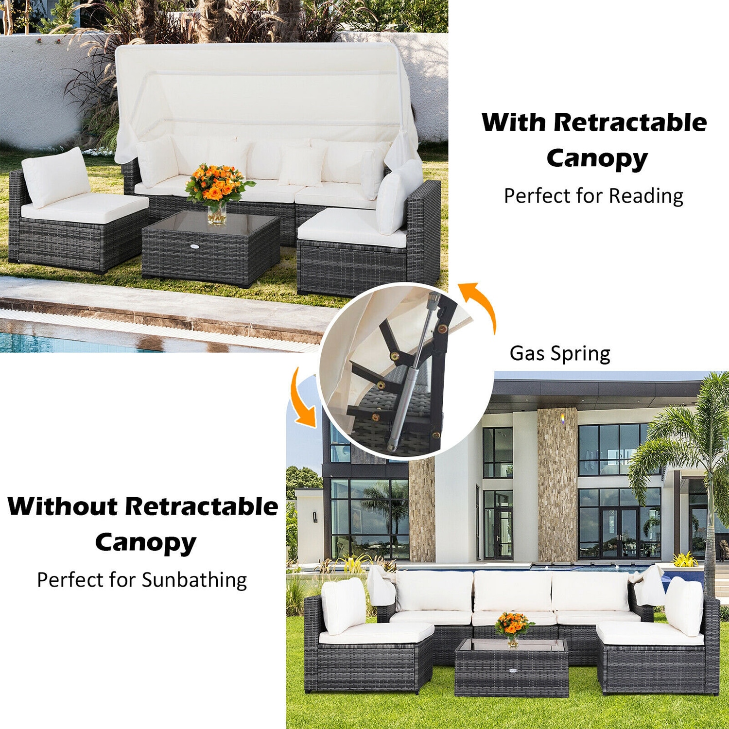 Forclover HYFC-9177 Patio-Conversation-Sets - View #5