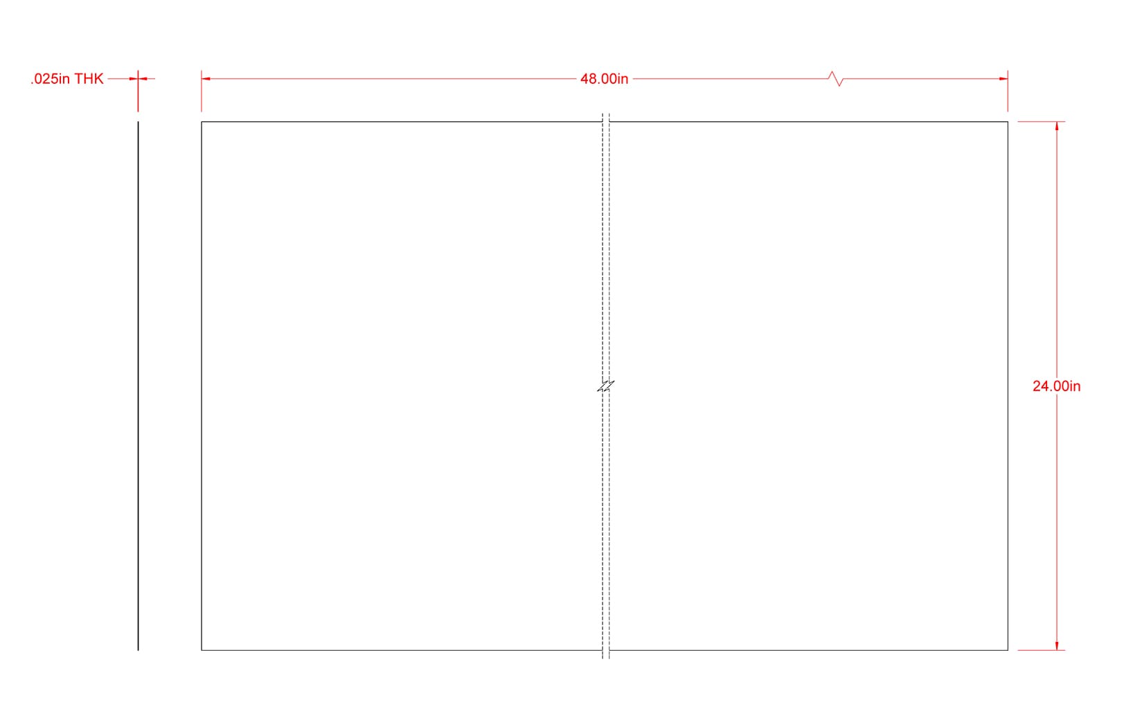 Hillman 6-in x 18-in Aluminum Solid Sheet Metal in the Sheet Metal  department at