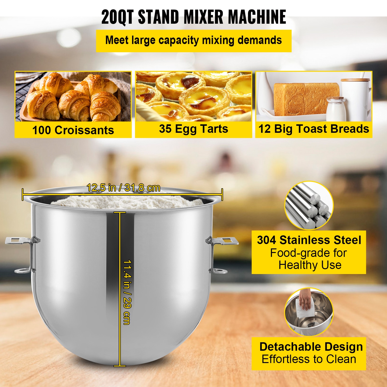GIVIMO LW102GIVSS2734 Stand-Mixers - View #4