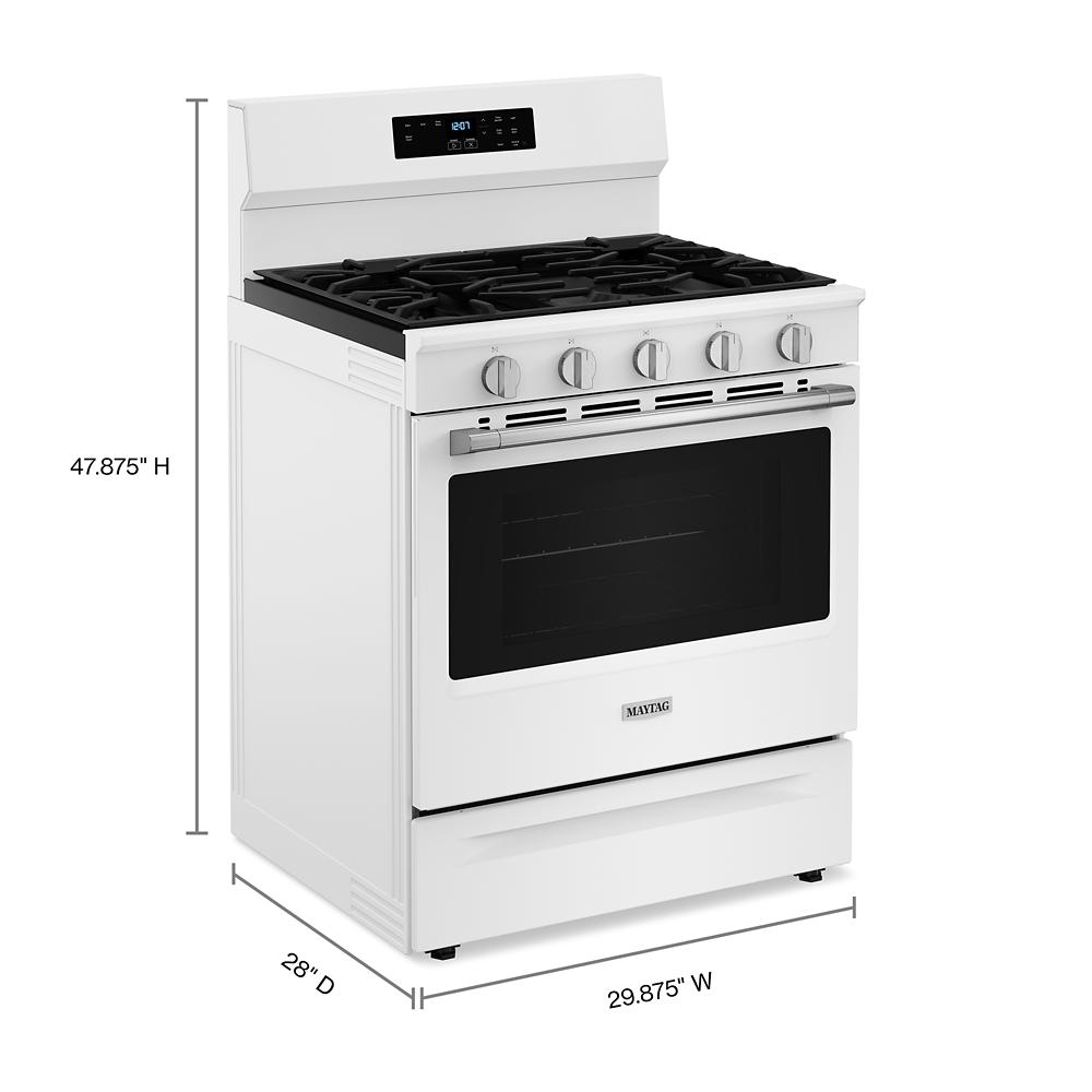Maytag MFES4030RW Freestanding-Electric-Ranges - View #4