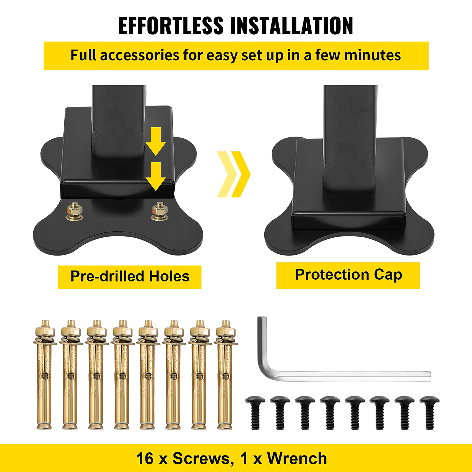 VEVOR TFDGLZHS5FT585EFIV0 railings - View #7